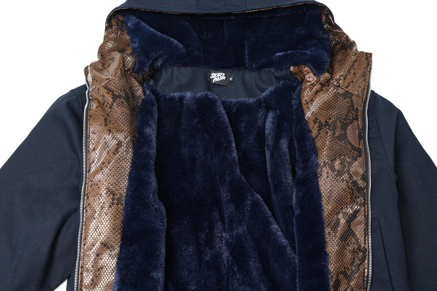 Men's Hooded Utility Bomber Jacket | Cropped Street Fit