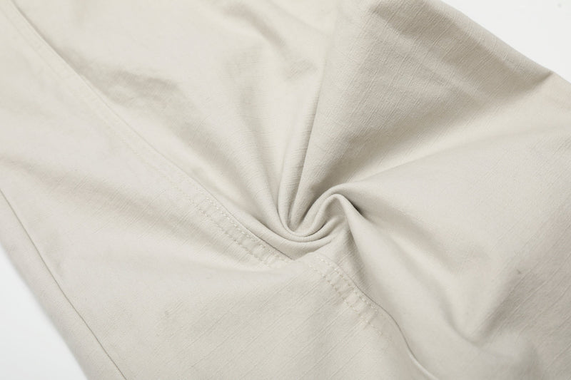 Omirad Structured Wide-Leg Utility Pants | 100% Cotton