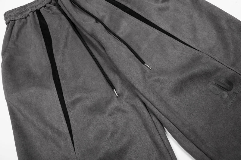 Colorblock Wide-Leg Track Pants | Streetwear Athletic Fit