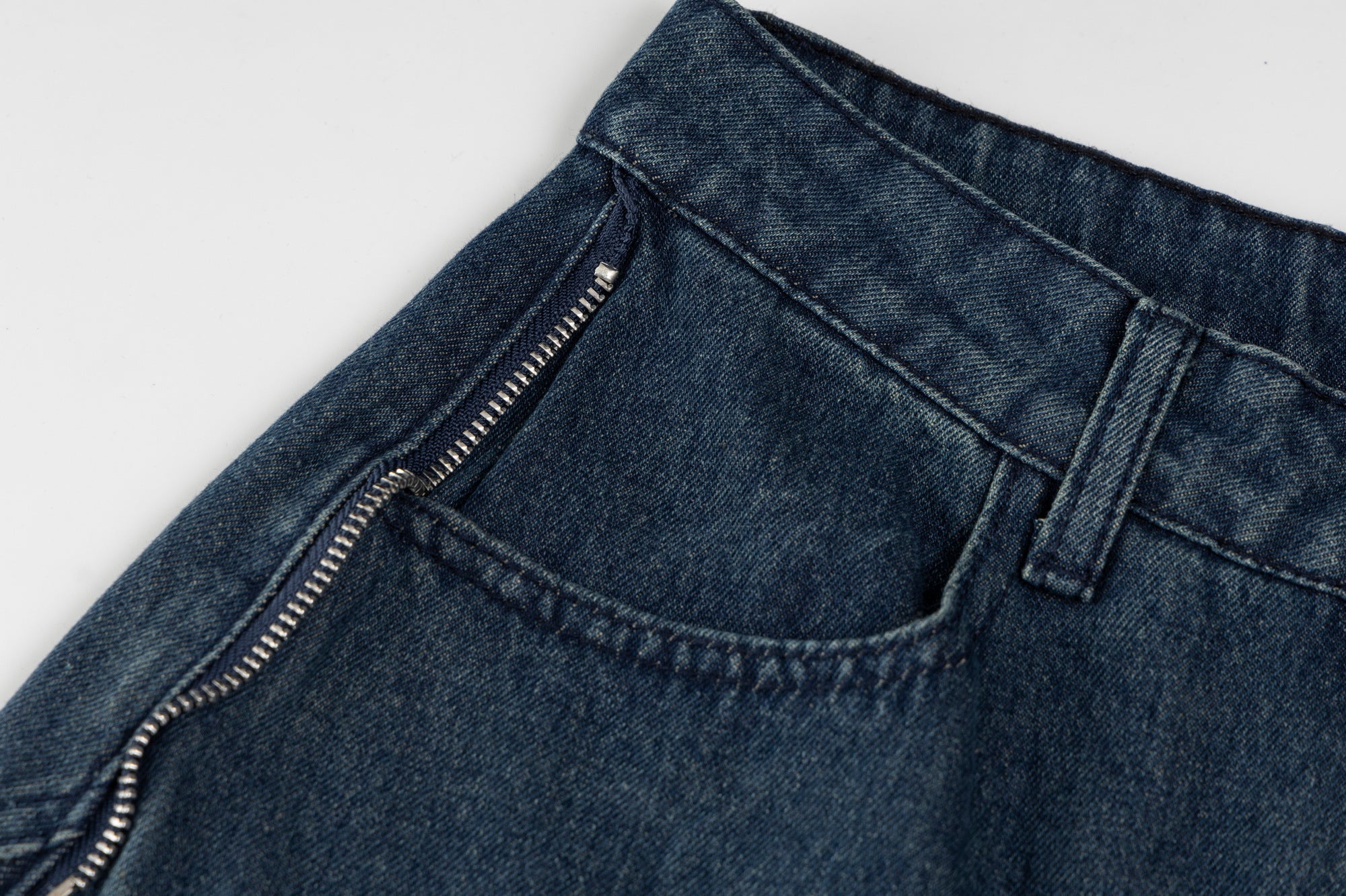 Star Patch Wide-Leg Jeans | Oversized Streetwear Denim