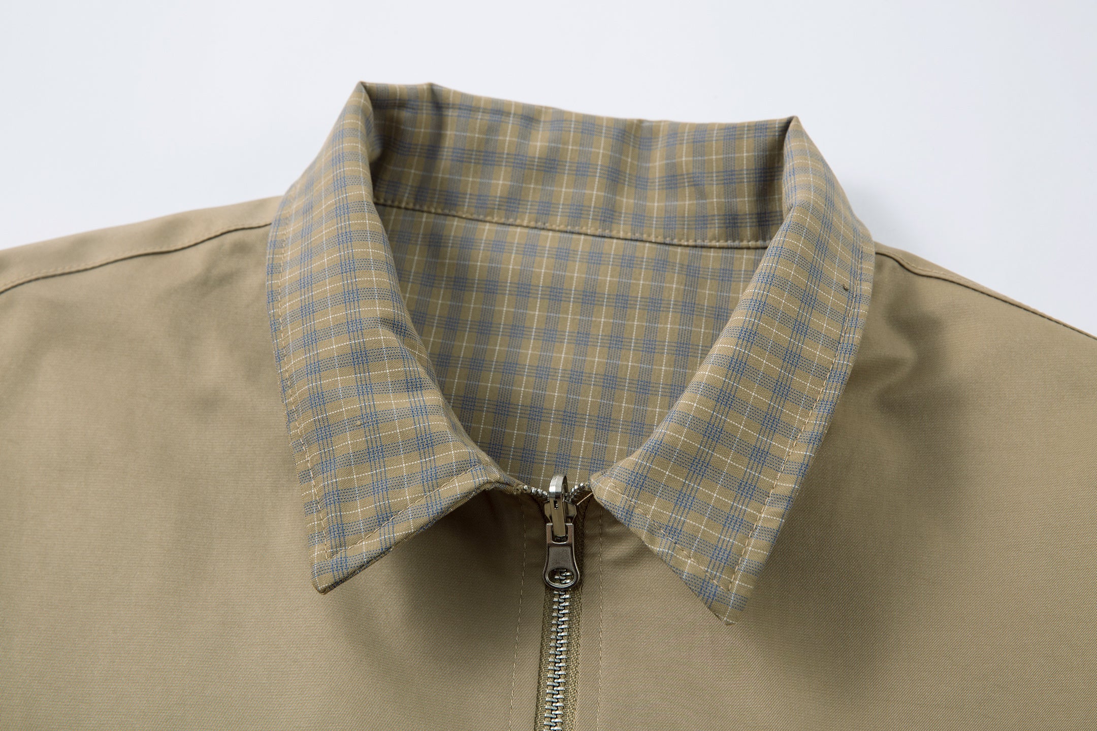 Reversible Check Panel Jacket | Two Looks, One Jacket