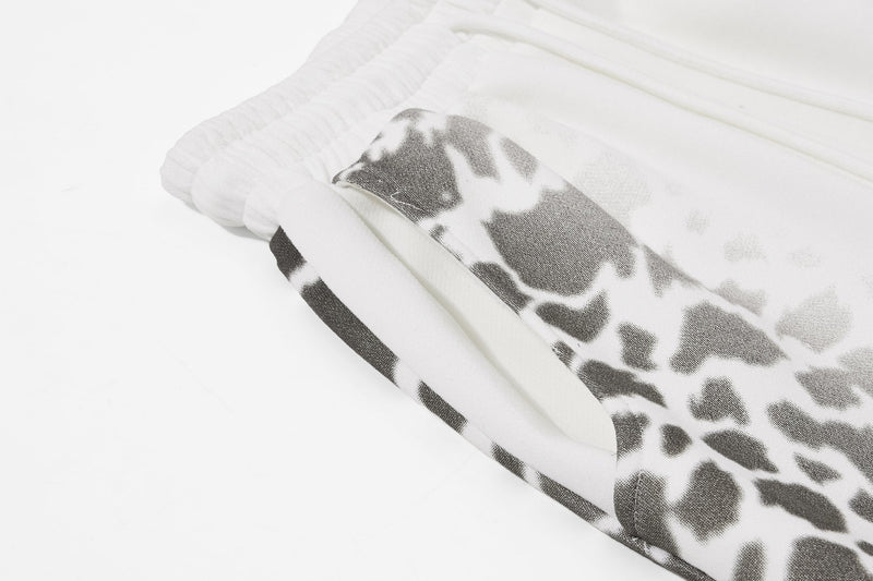 Omirad Leopard Fade Wide-Leg Sweatpants | Streetwear
