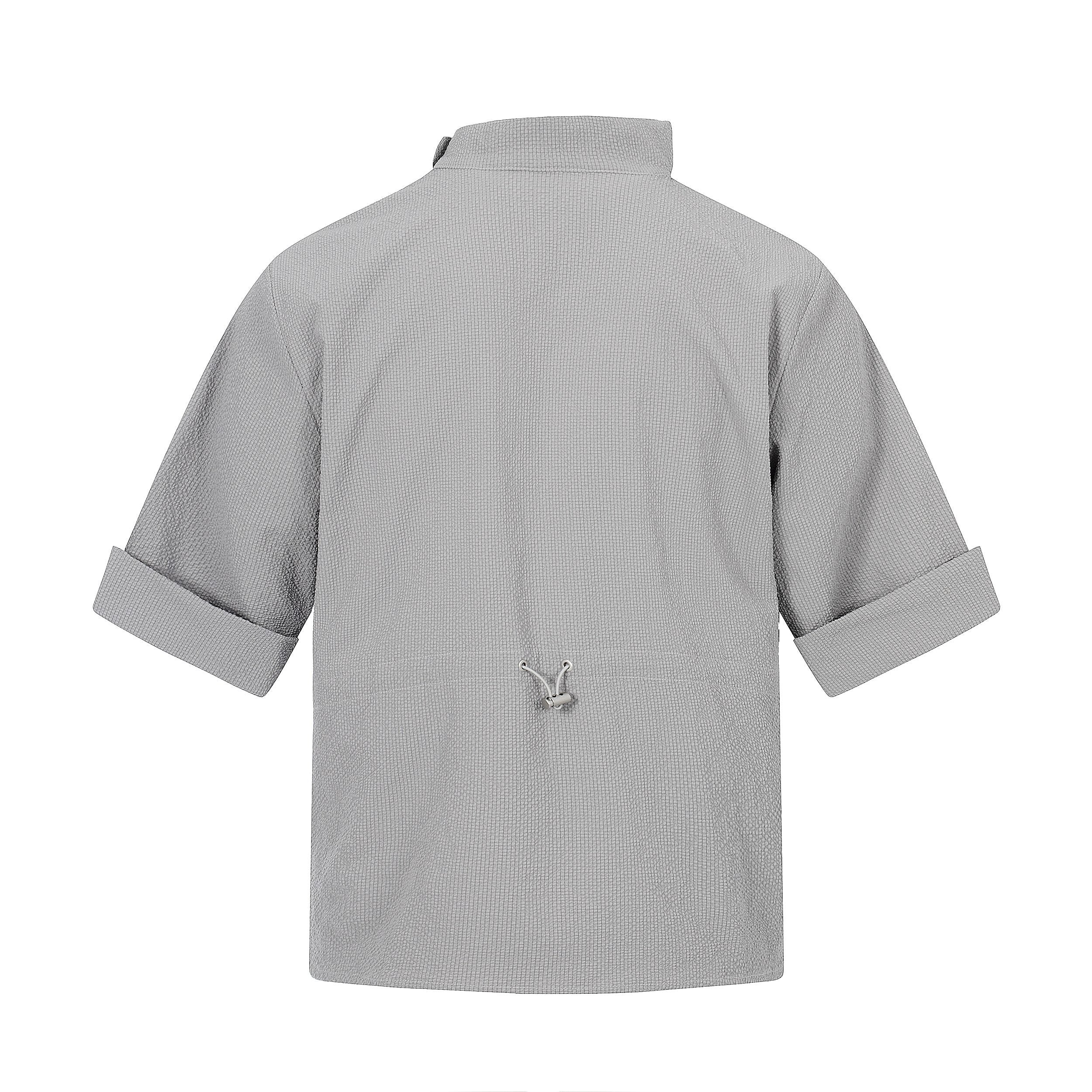 Omirad Asymmetrical Stand-Collar Cotton Shirt | Minimal Streetwear