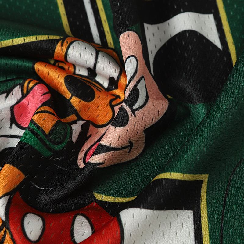 Mickey & Pluto Varsity Football Jersey | Number 69 Streetwear