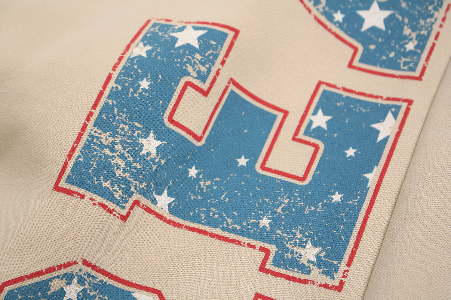 Fleece-Lined Retro Letter Wide-Leg Sweatpants | Streetwear