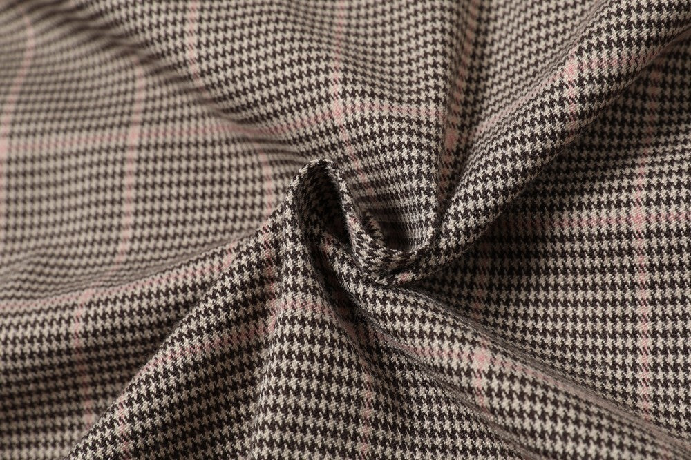Reversible Check Puffer Jacket | Plaid & Black | SEAKOFF