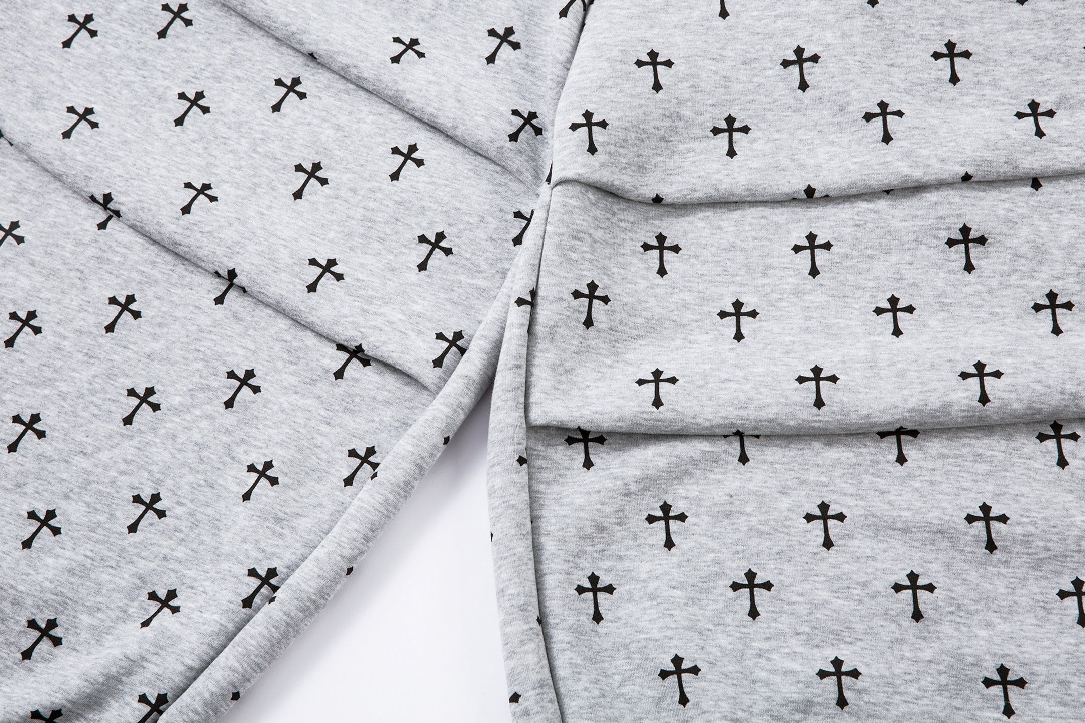 Omirad Cross Print Sweatpants | Gothic Streetwear Joggers