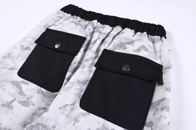 Omirad Camo Graphic Cargo Pants | Wide-Leg Streetwear