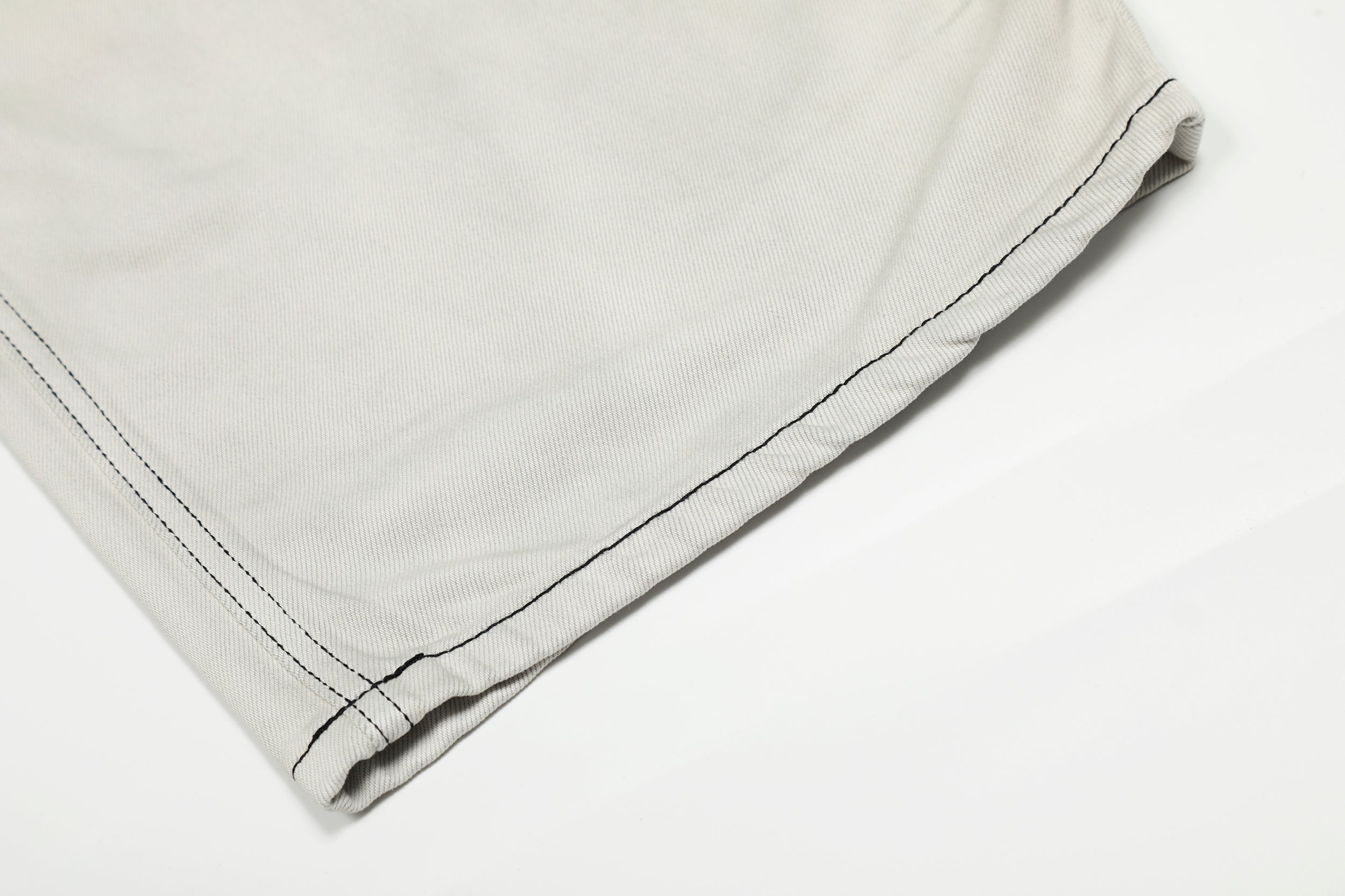 Omirad Clean-Wash Ultra Wide-Leg Jeans | Contrast Stitch