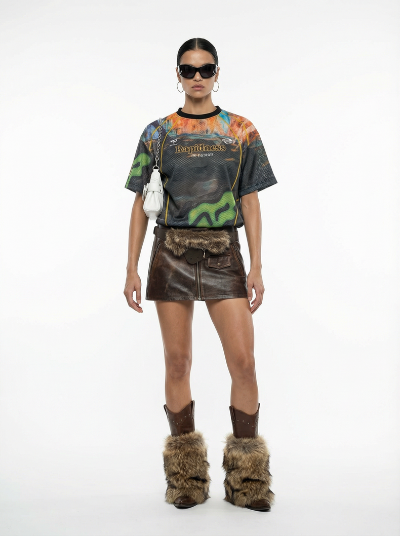 Omirad Rapidness Racing Mesh Jersey | Streetwear Sport Tee