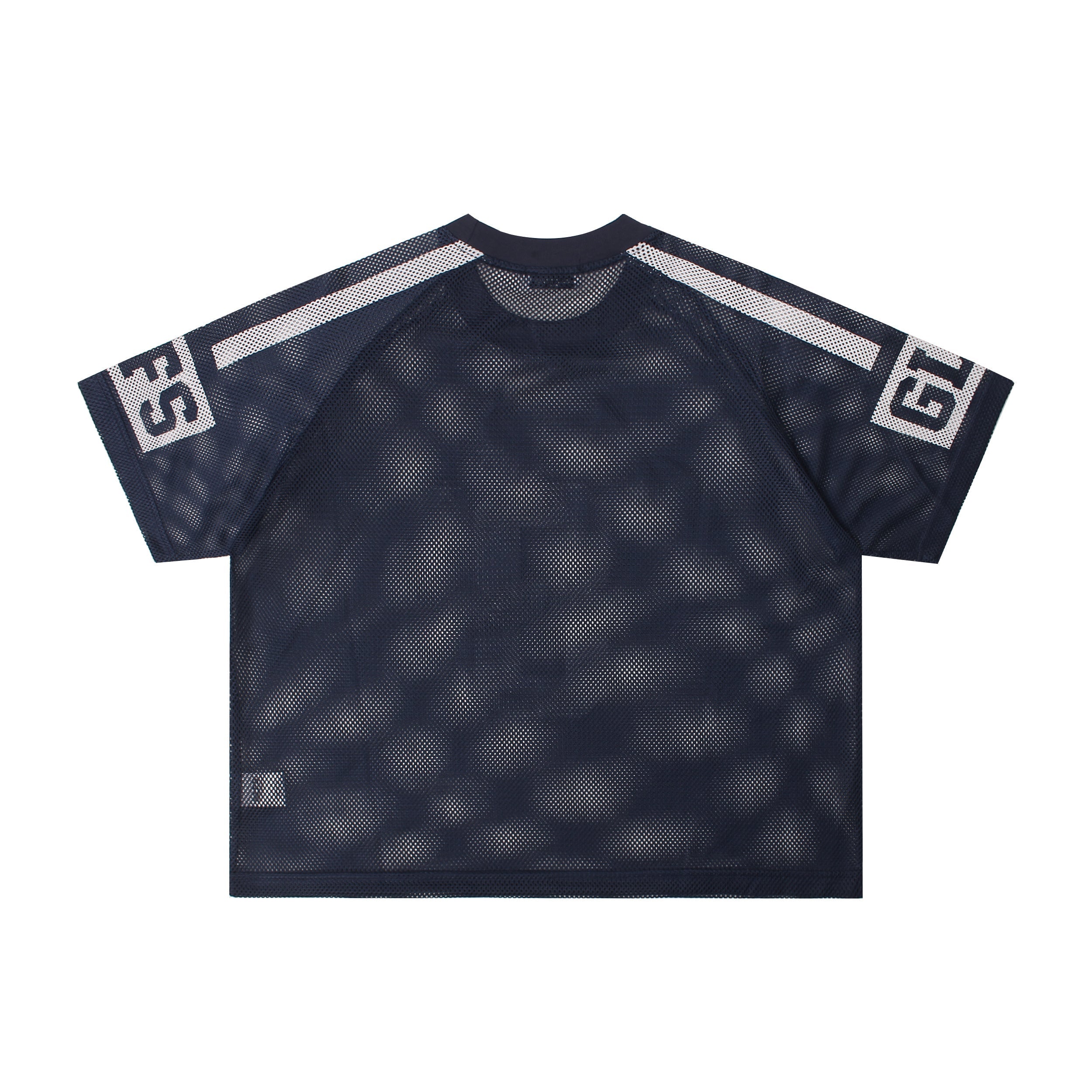 Omirad No.8 Varsity Mesh Jersey | Oversized Streetwear Top