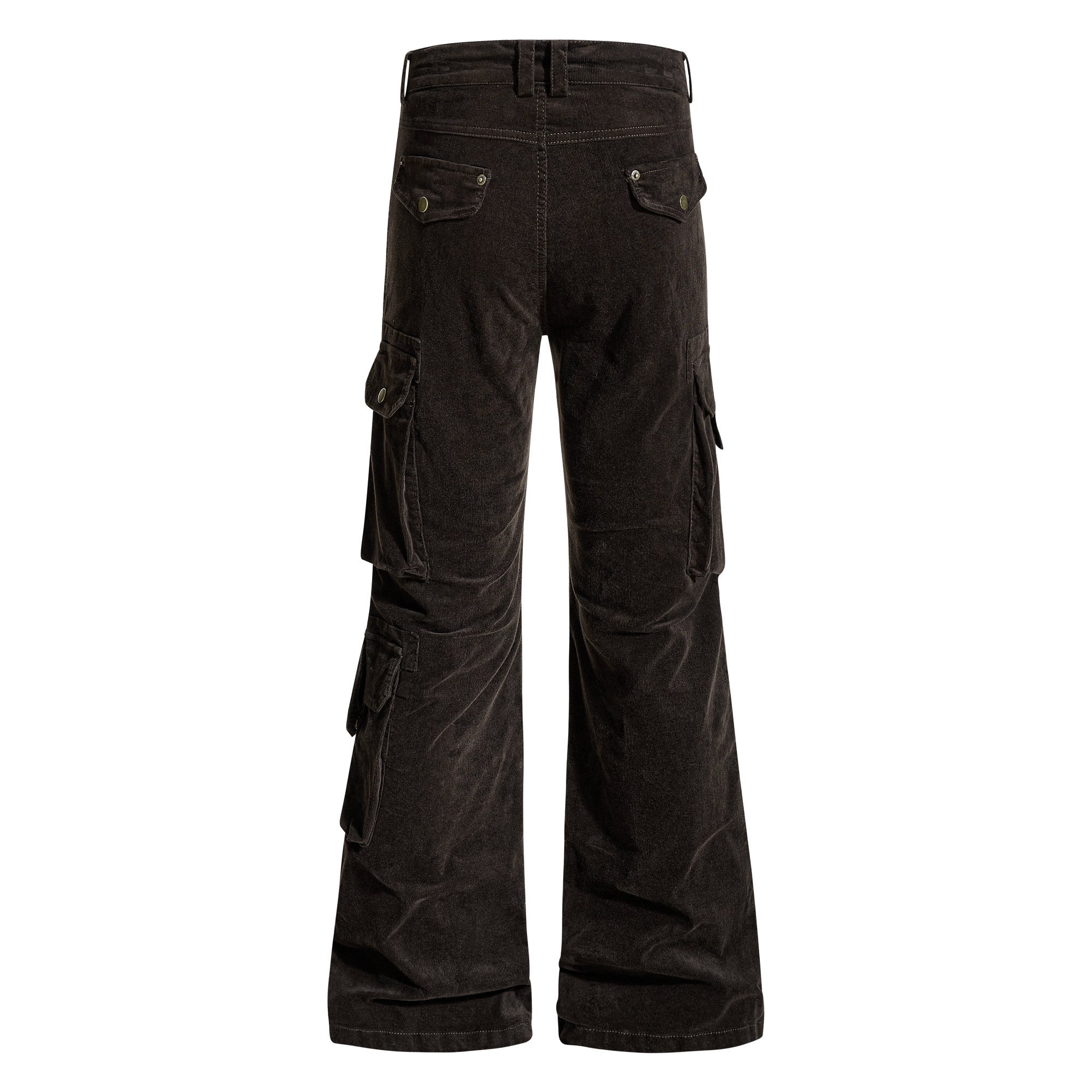 Washed Utility Flared Cargo Pants | Street-Ready Style