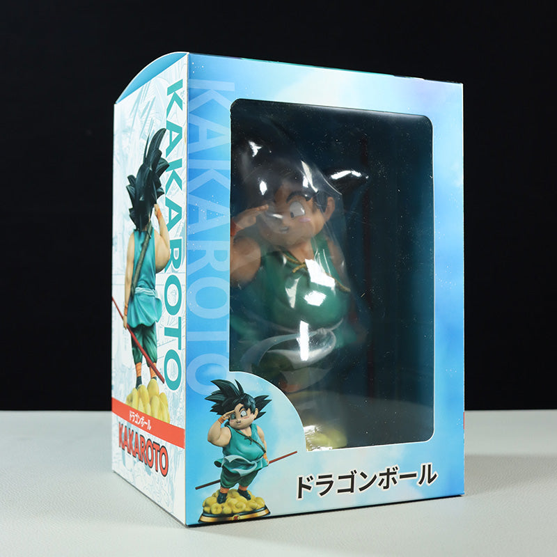 Goku Dragon Ball Z Figure – 18cm, 0.5kg, Cute Pose, Premium Collectible