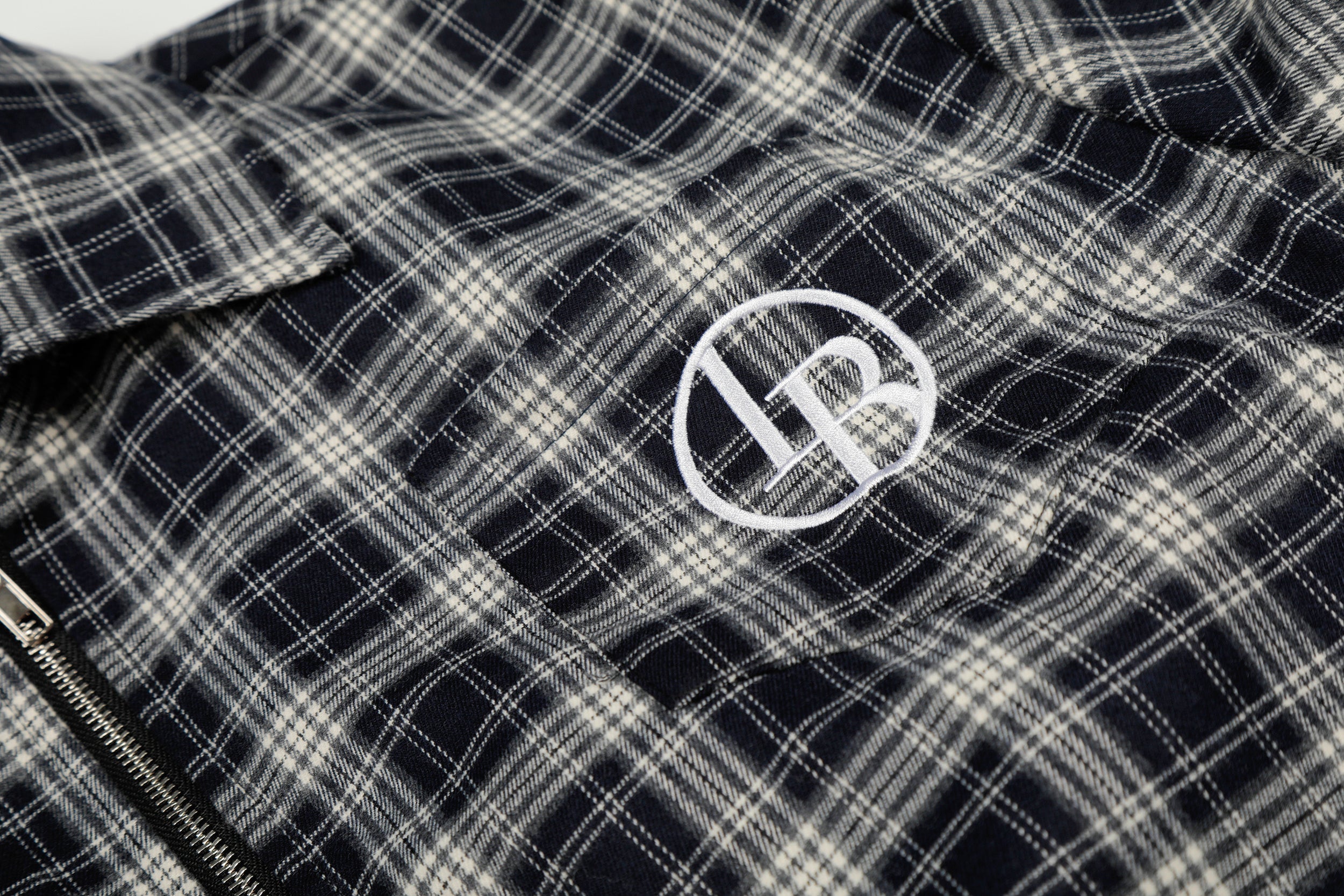 Omirad Plaid Hybrid Bomber Jacket | Contrast Sleeve Streetwear
