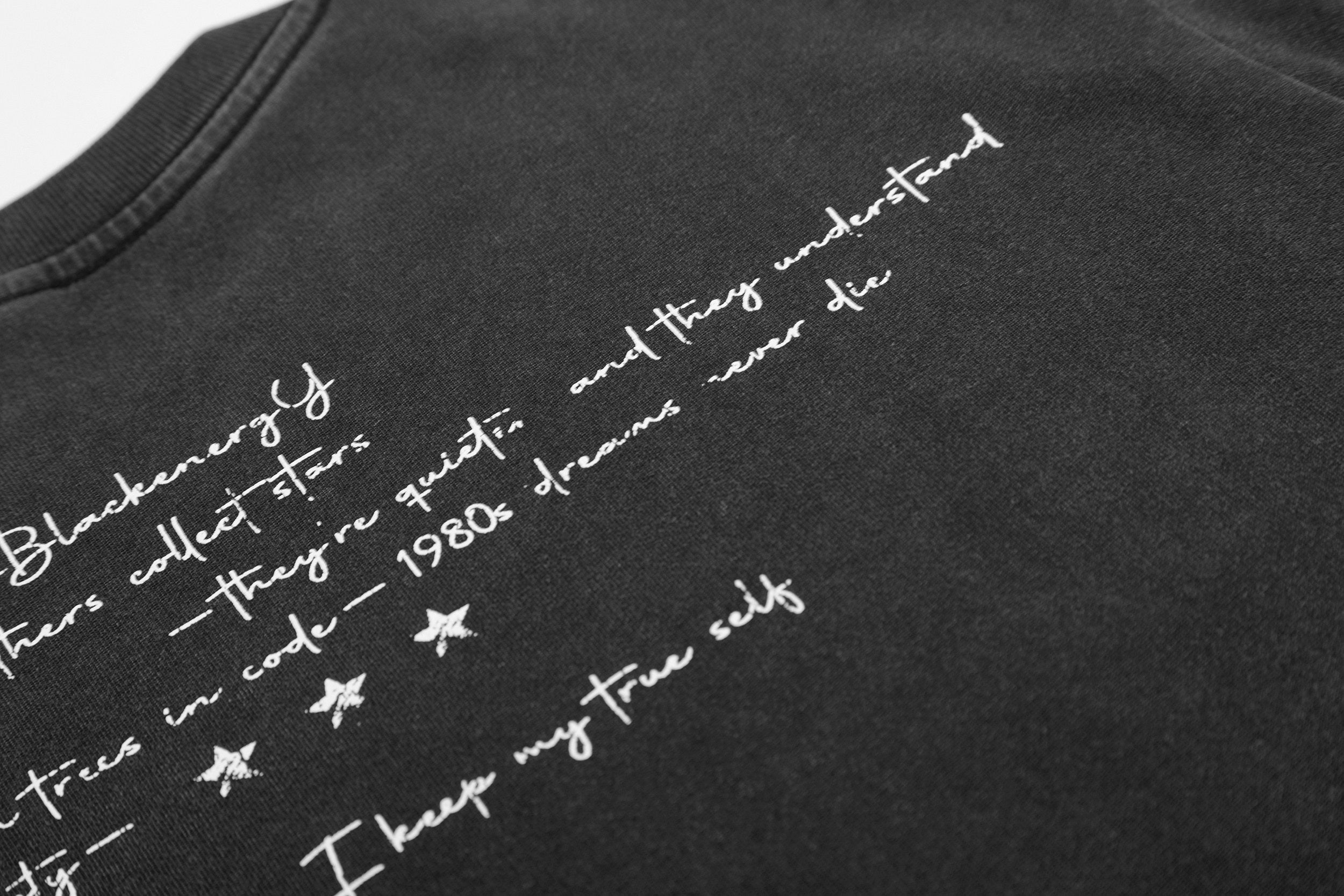 Omirad Break Line Vintage Washed Graphic T-Shirt