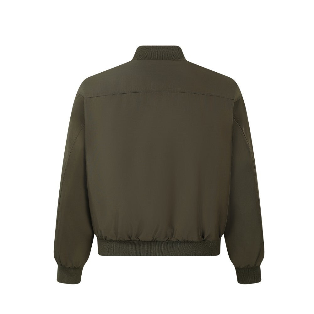 Retro Poster Patch Bomber Jacket | Cult Film Graphic Streetwear