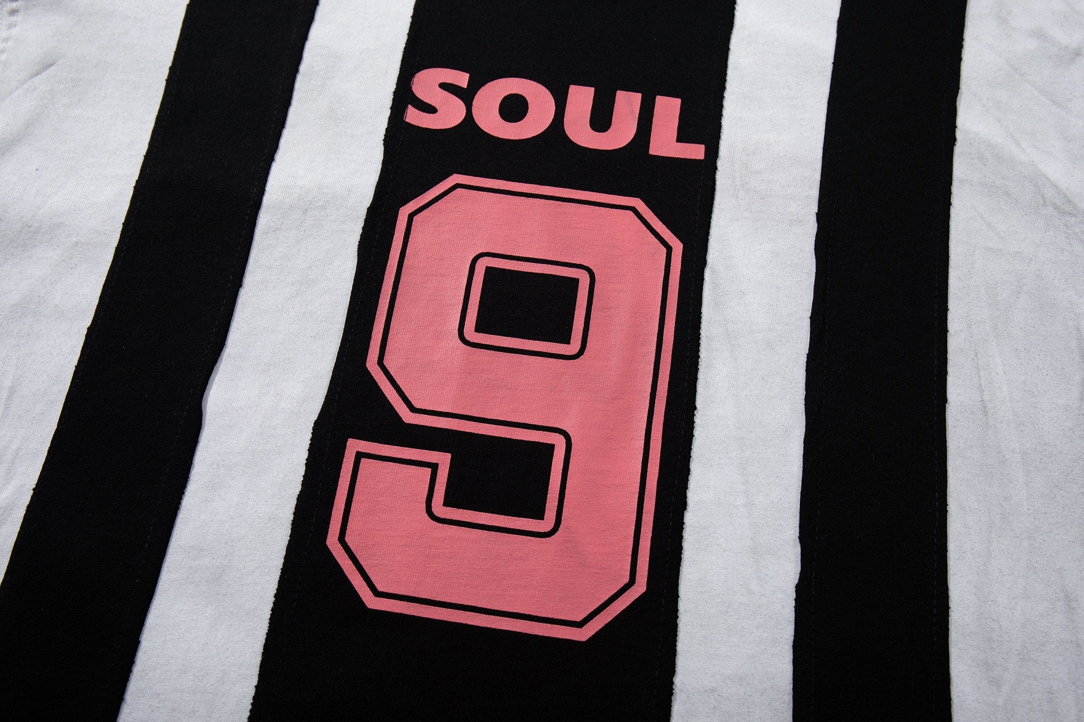 Omirad Fresh Soul Striped Football Jersey Tee | Streetwear