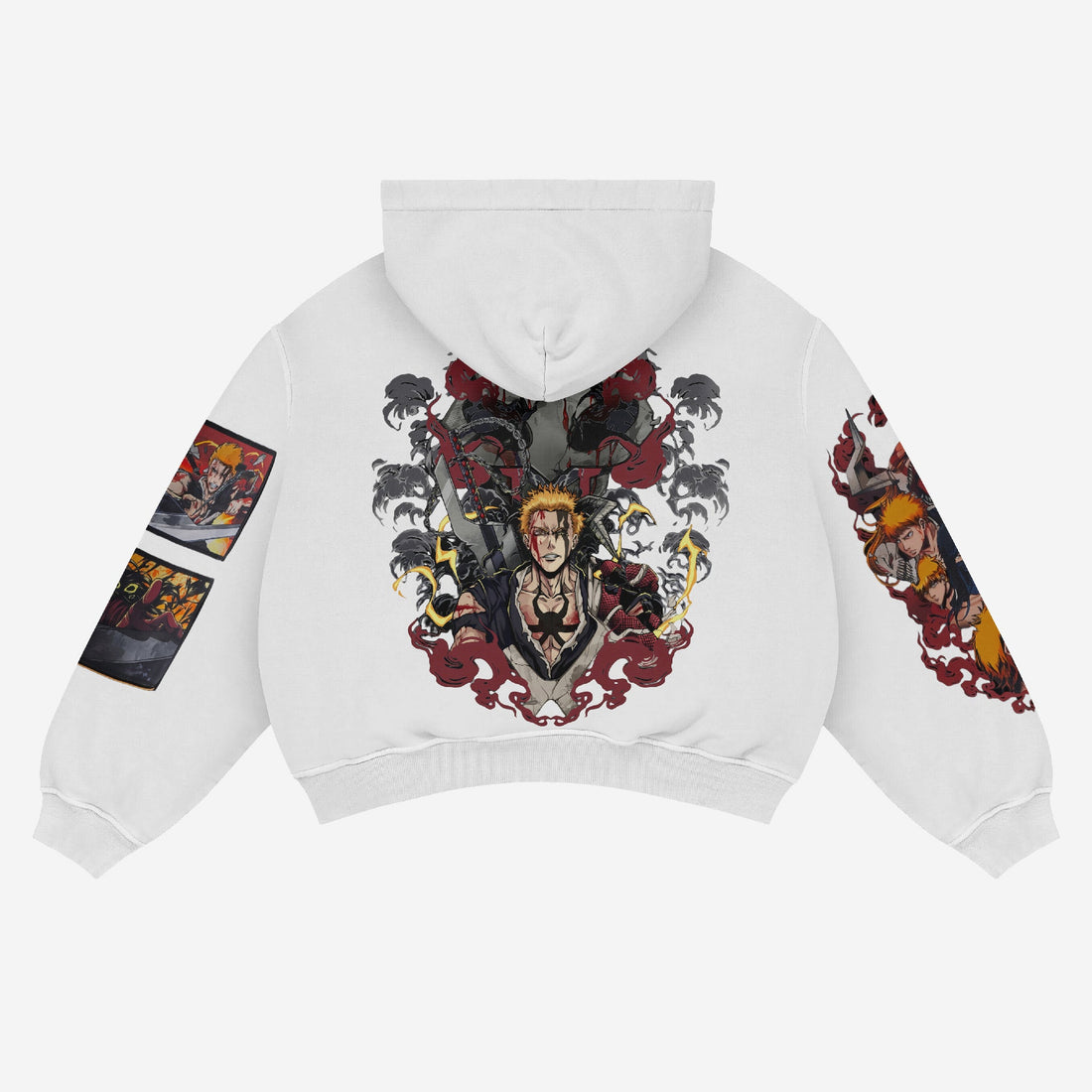 Bleach Ichigo Kurosaki Anime Hoodie - Premium Anime Apparel - Seakoff