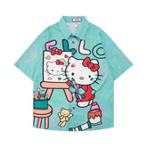 Blue Hello Kitty Shirts - Seakoff