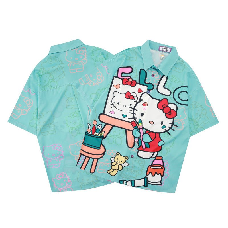 Blue Hello Kitty Shirts - Seakoff