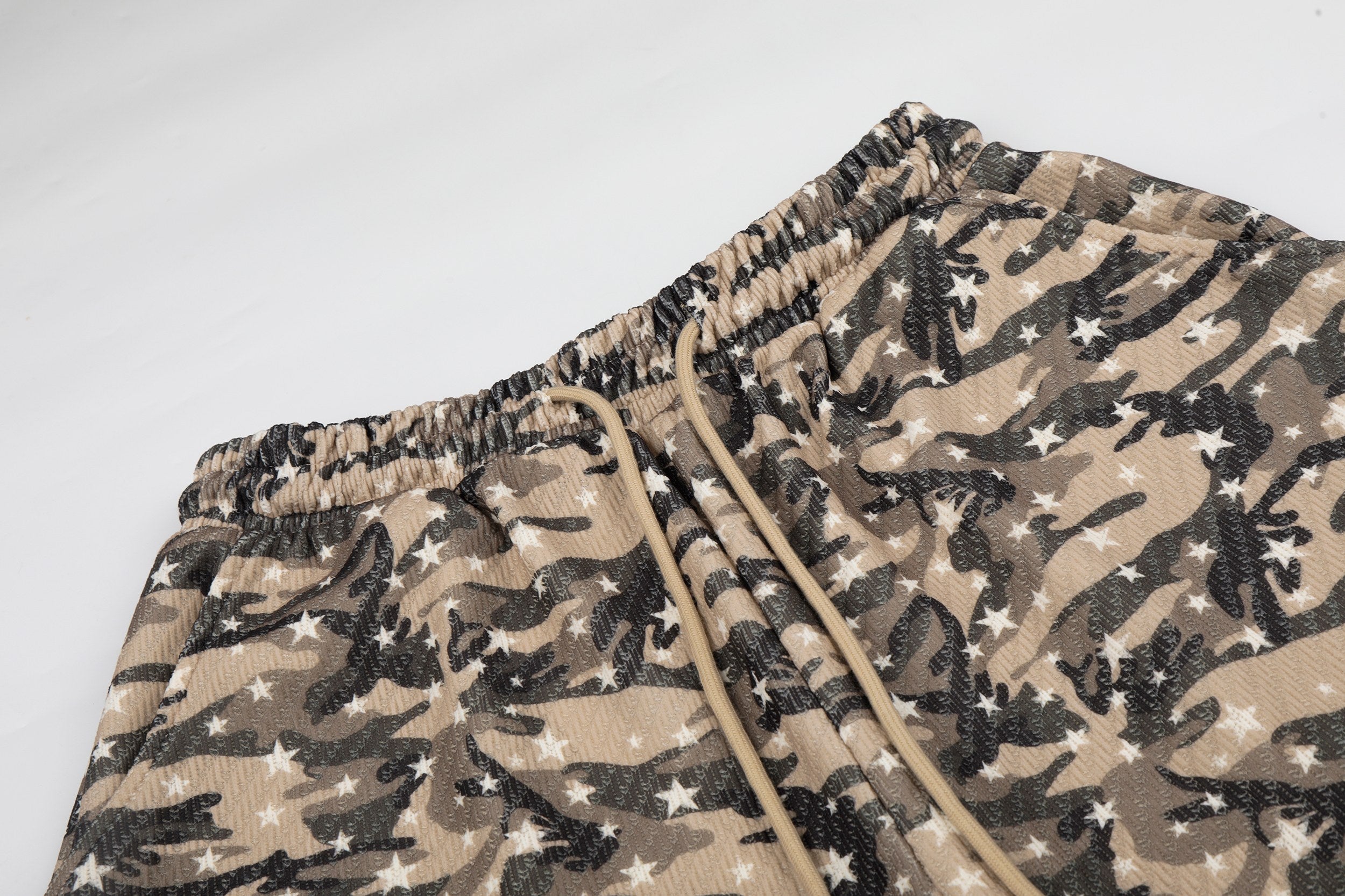 Omirad Desert Camo Star Wide-Leg Sweatpants | Y2K Streetwear
