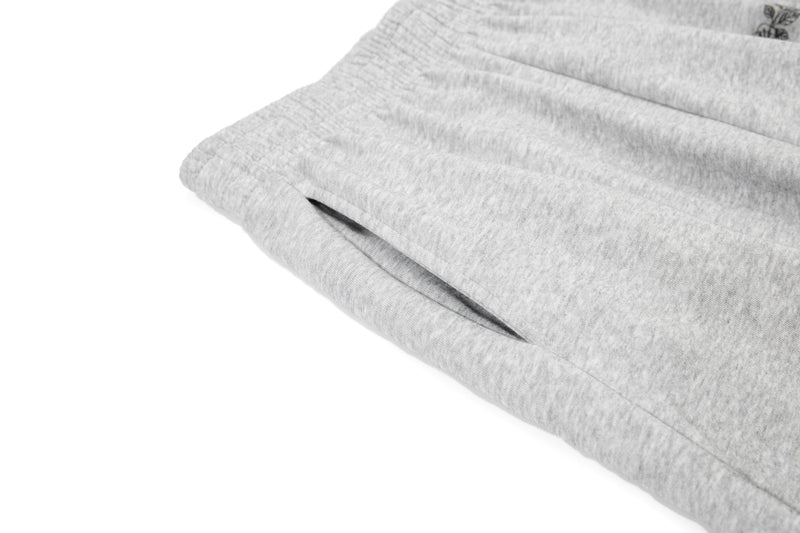 Gothic Cross Script Wide-Leg Sweatpants | Streetwear Joggers