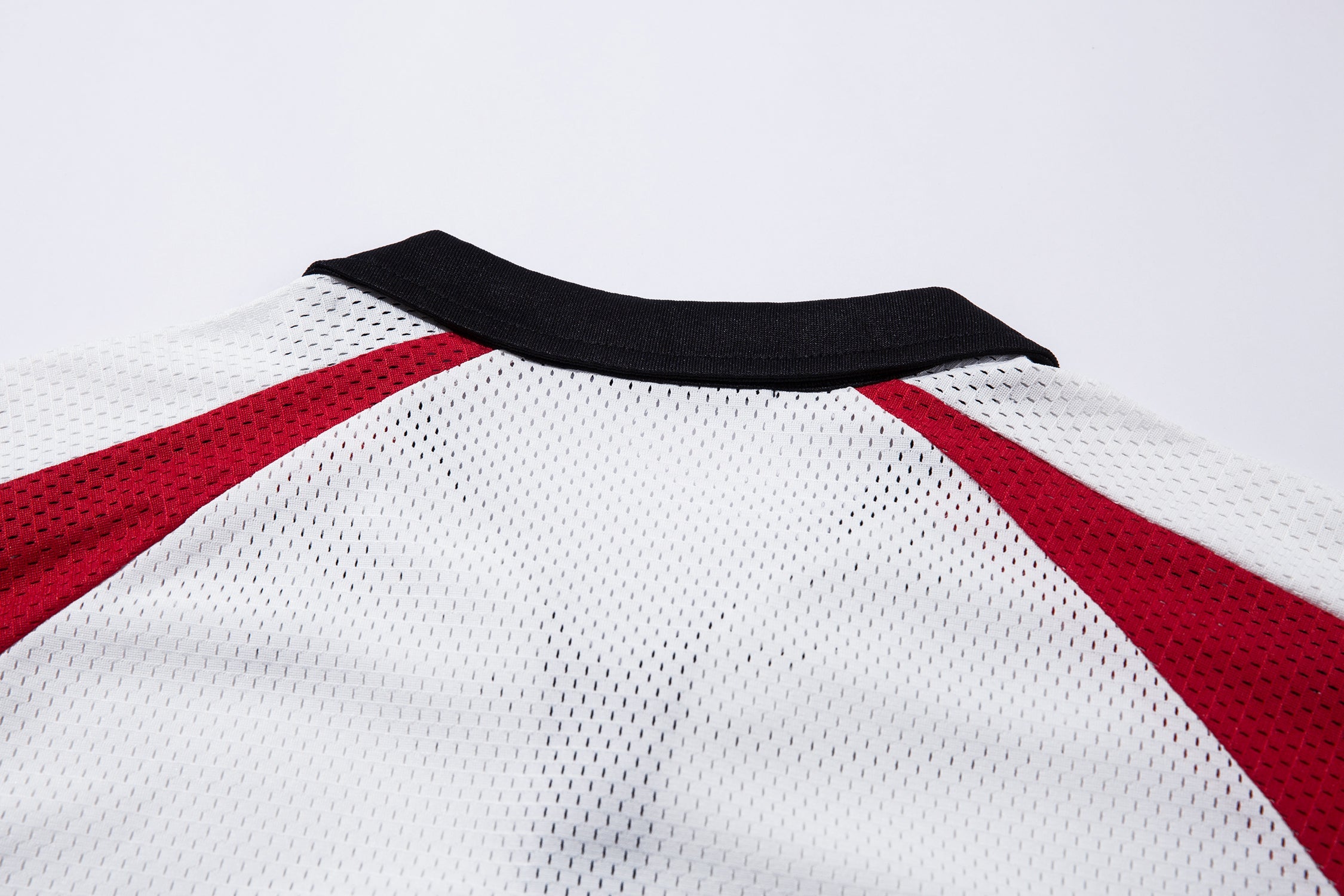 Omirad Smile Moment Patchwork Mesh Polo Jersey