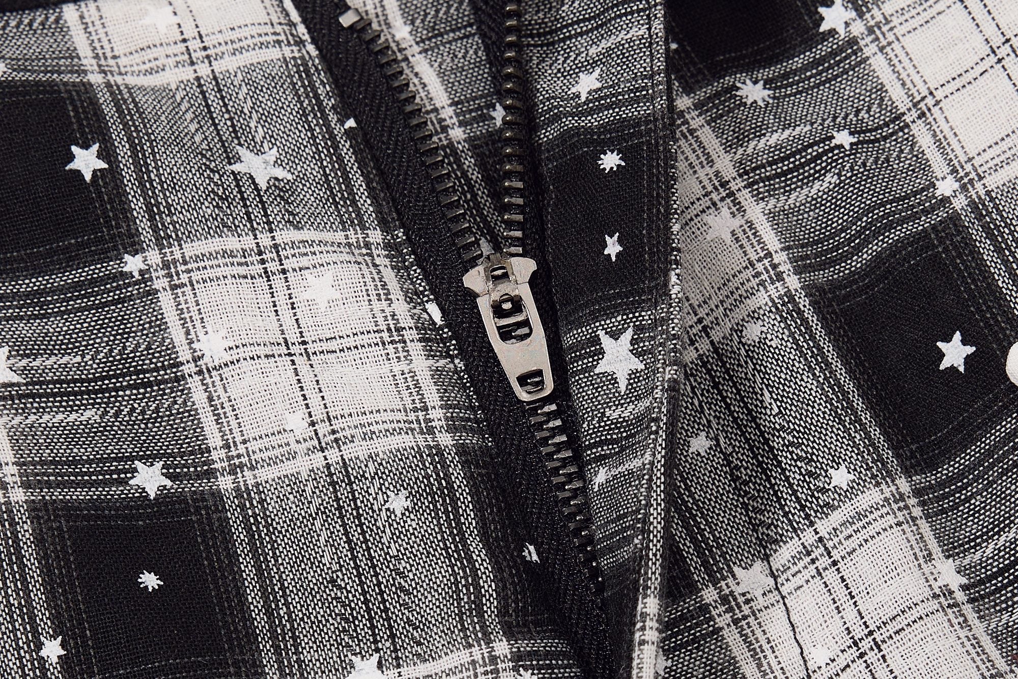 Omirad Plaid Star Cargo Shorts | Y2K Baggy Streetwear