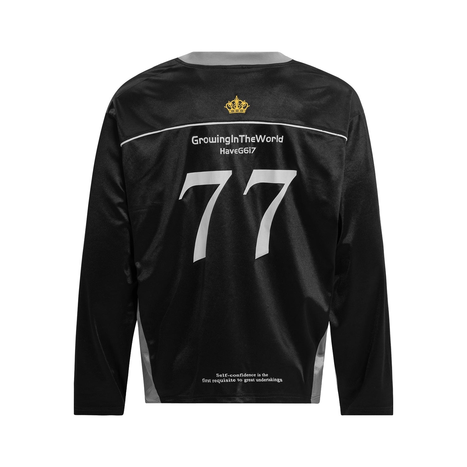 Gothic Graphic Long-Sleeve Performance Jersey | Number 77