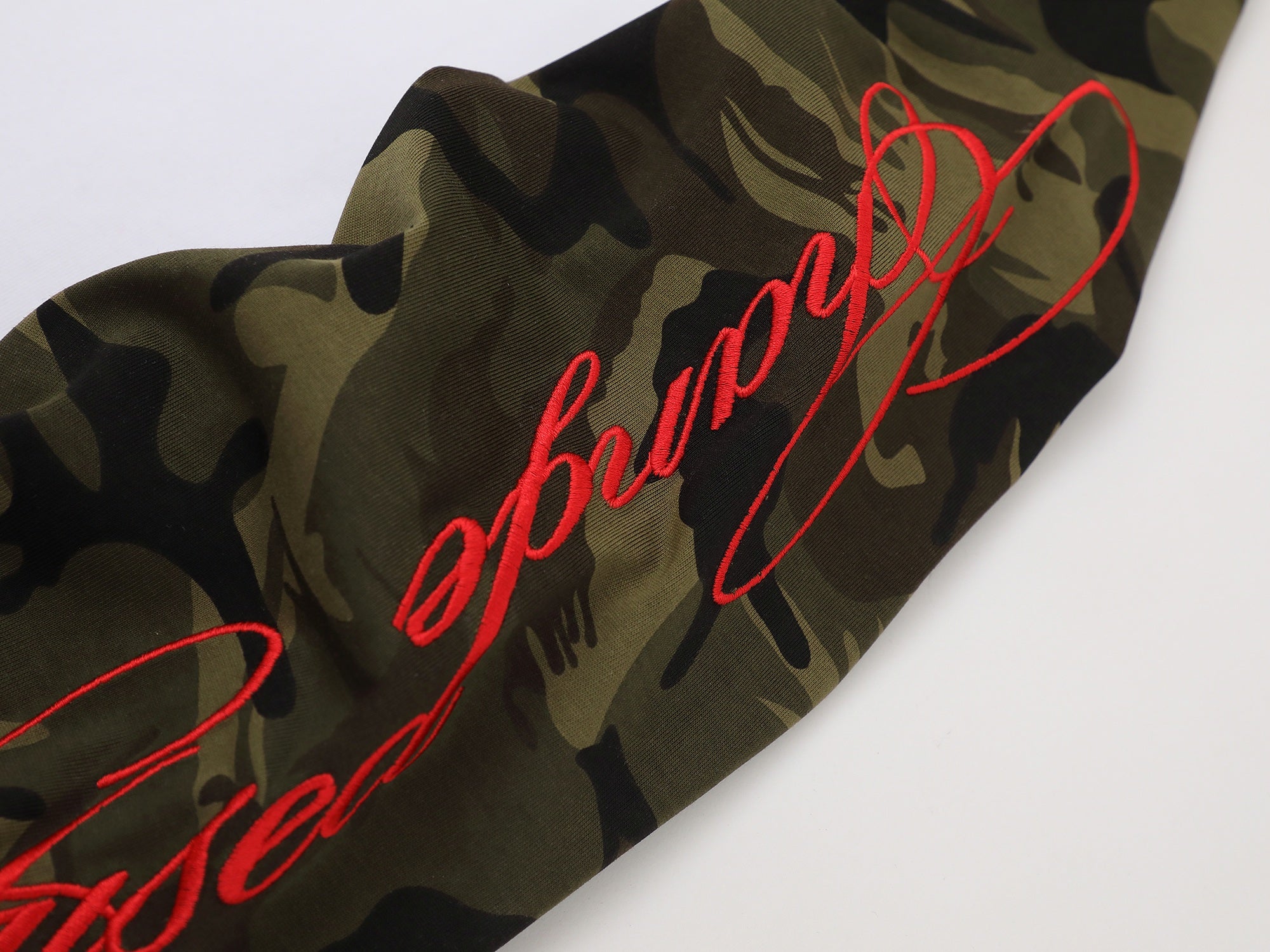Camo Sleeve Raglan Long Sleeve Tee | Streetwear Cotton