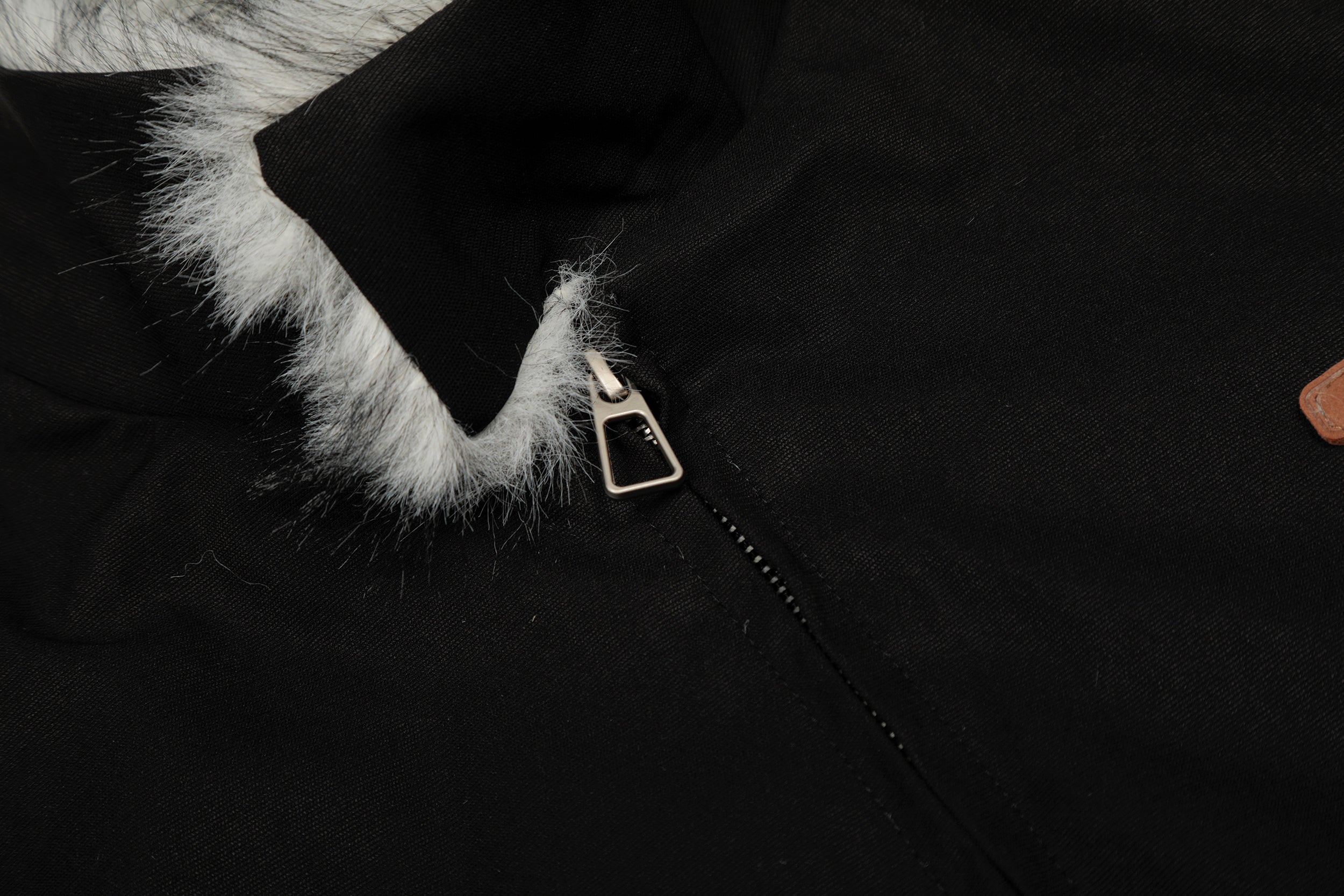 Omirad Minimal Faux-Fur Collar Bomber Jacket | Off-White
