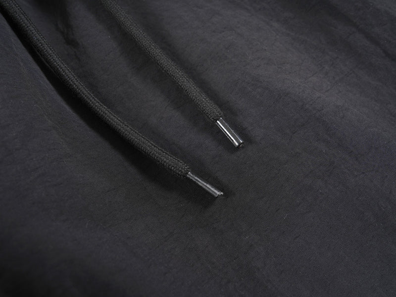 Omirad Flag Print Wide-Leg Nylon Pants | Streetwear Baggy Fit