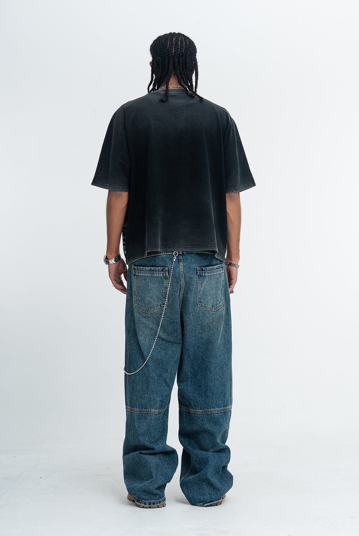 Omirad Goth Rock Graphic Tee | Vintage Washed Oversized Fit
