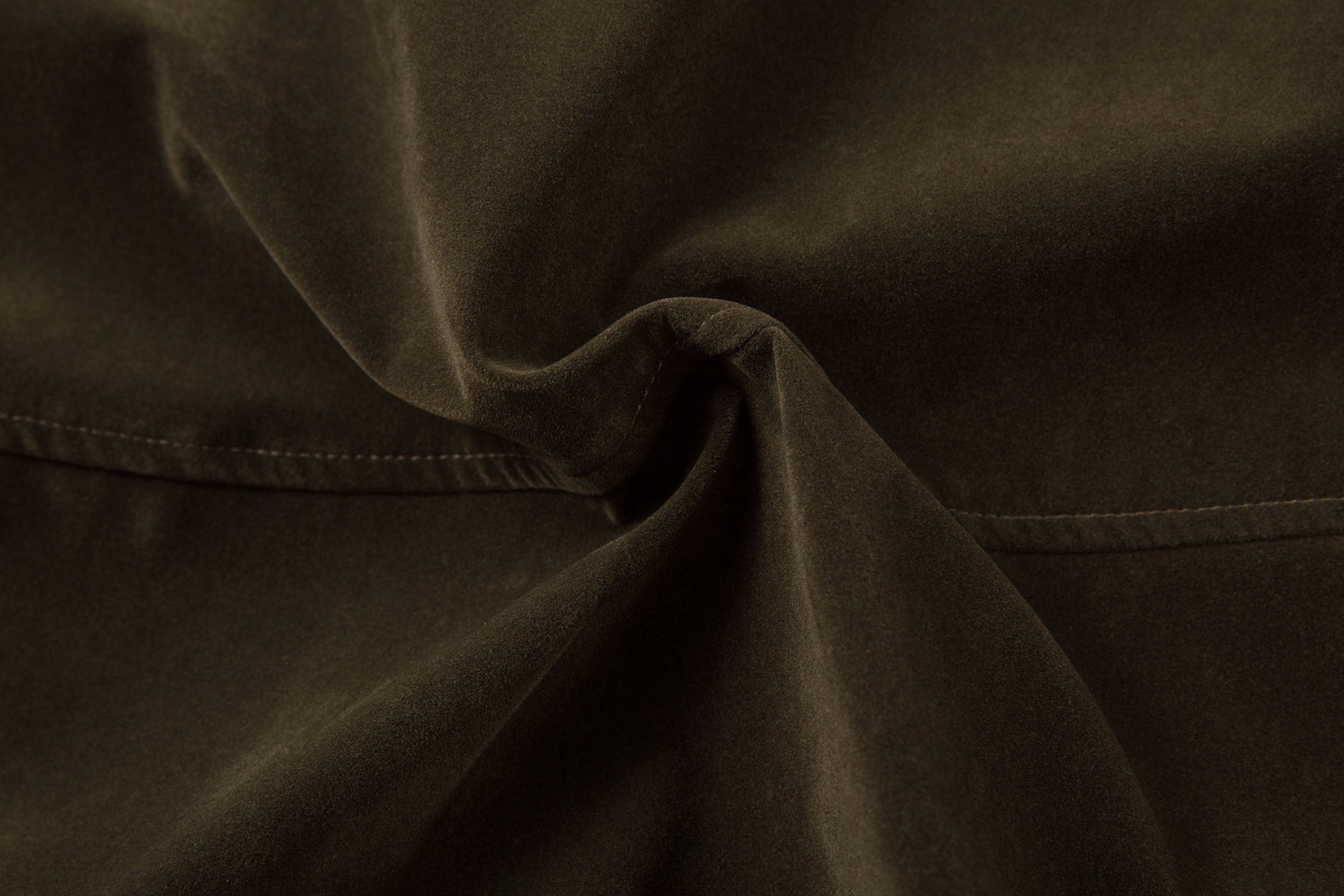 Suede-Texture Arc Panel Zip Jacket | Streetwear Outerwear