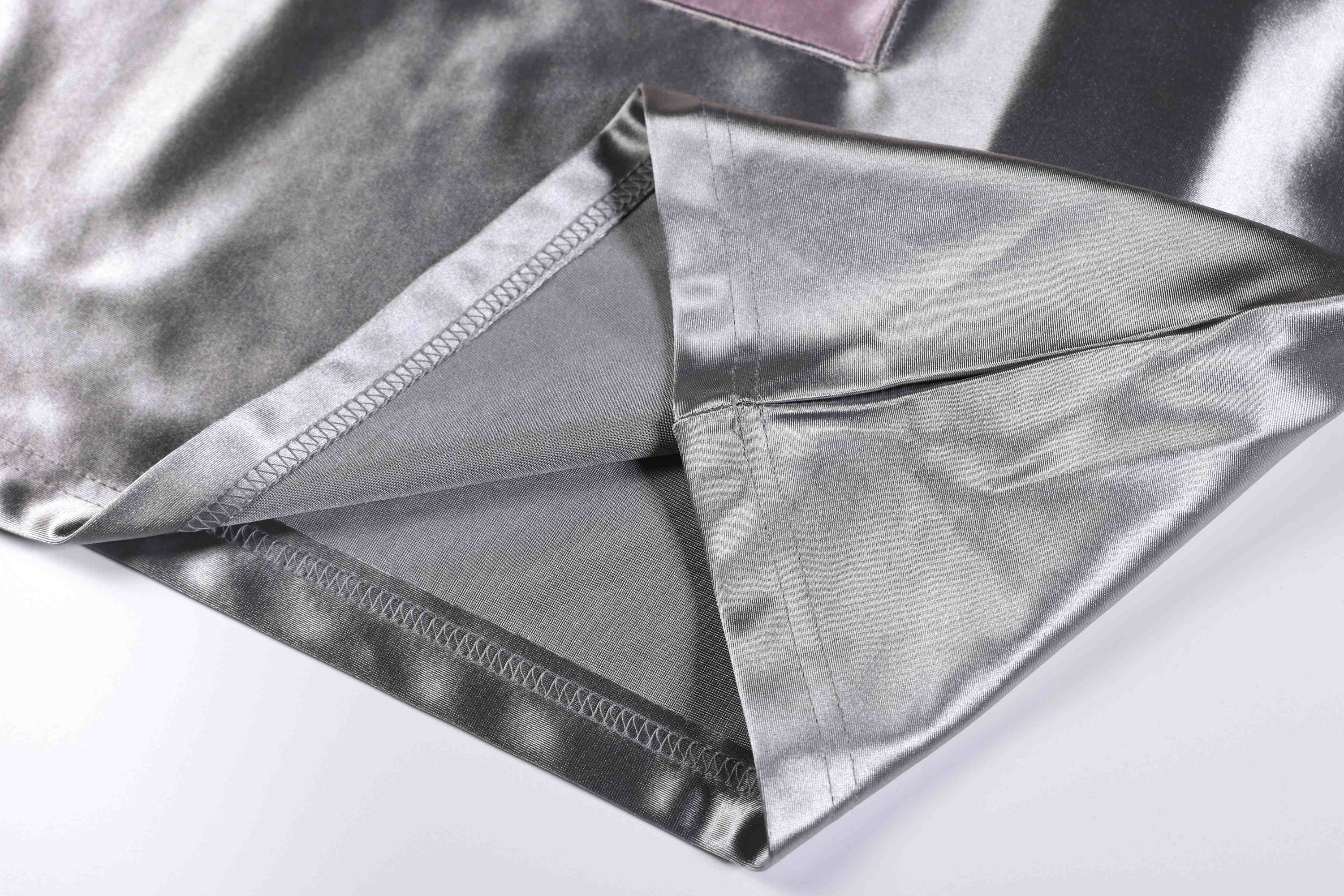 RHNDE Metallic Varsity Jersey Tee | Oversized Y2K Football Shirt