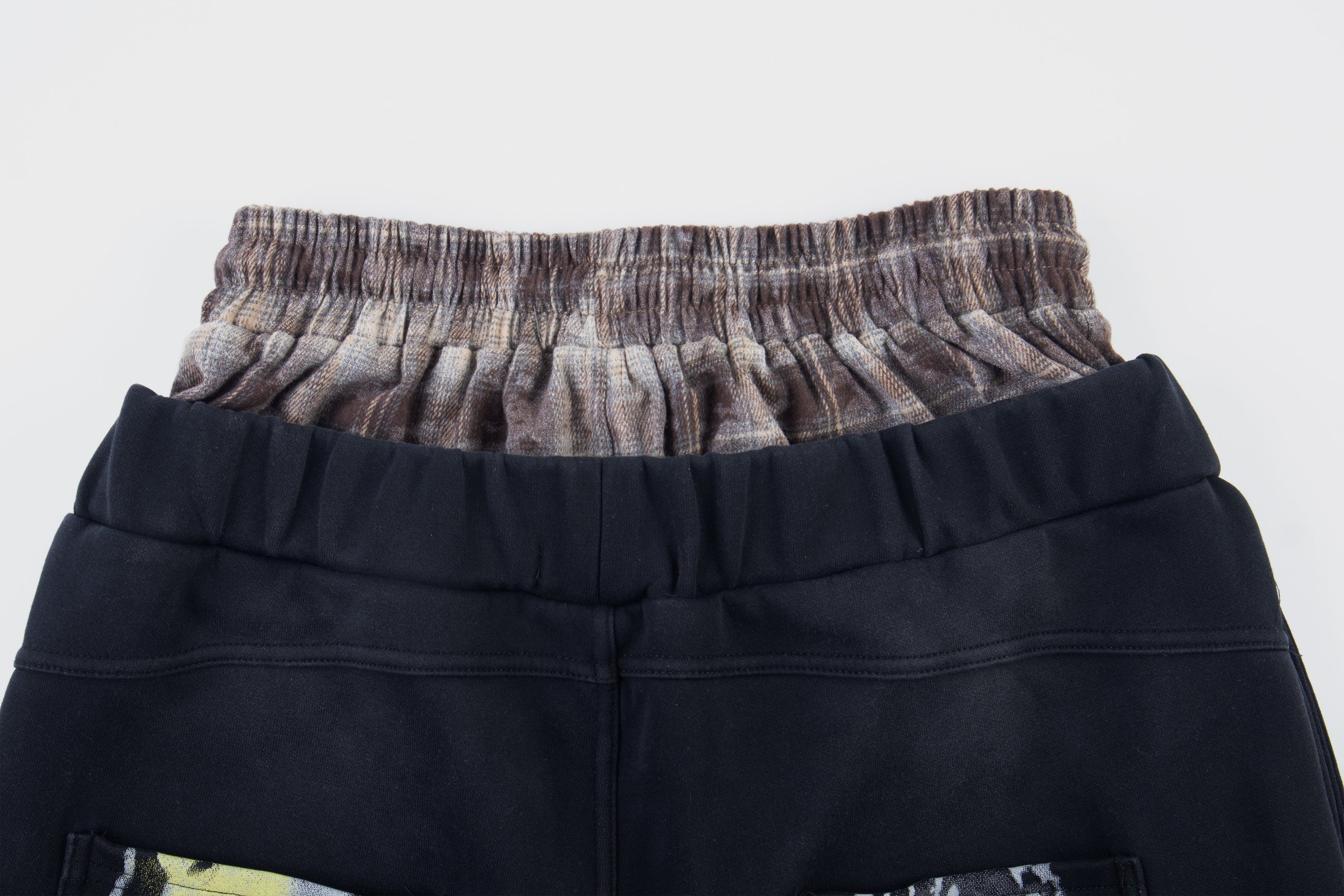 Wild Fusion Graphic Sweatpants | Zebra Leopard Wide-Leg