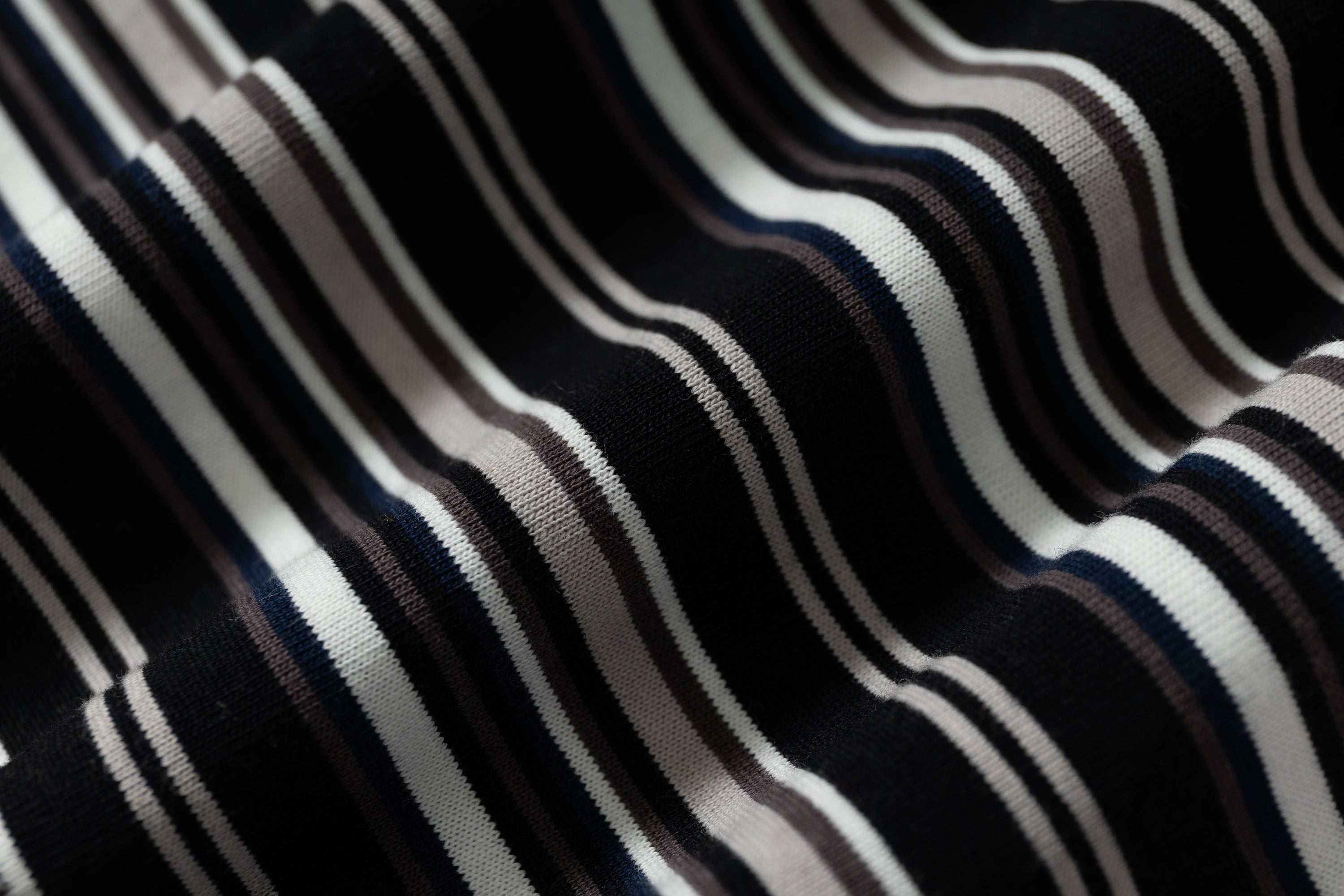 Color-Block Striped Long Sleeve Tee | Streetwear Cotton Top