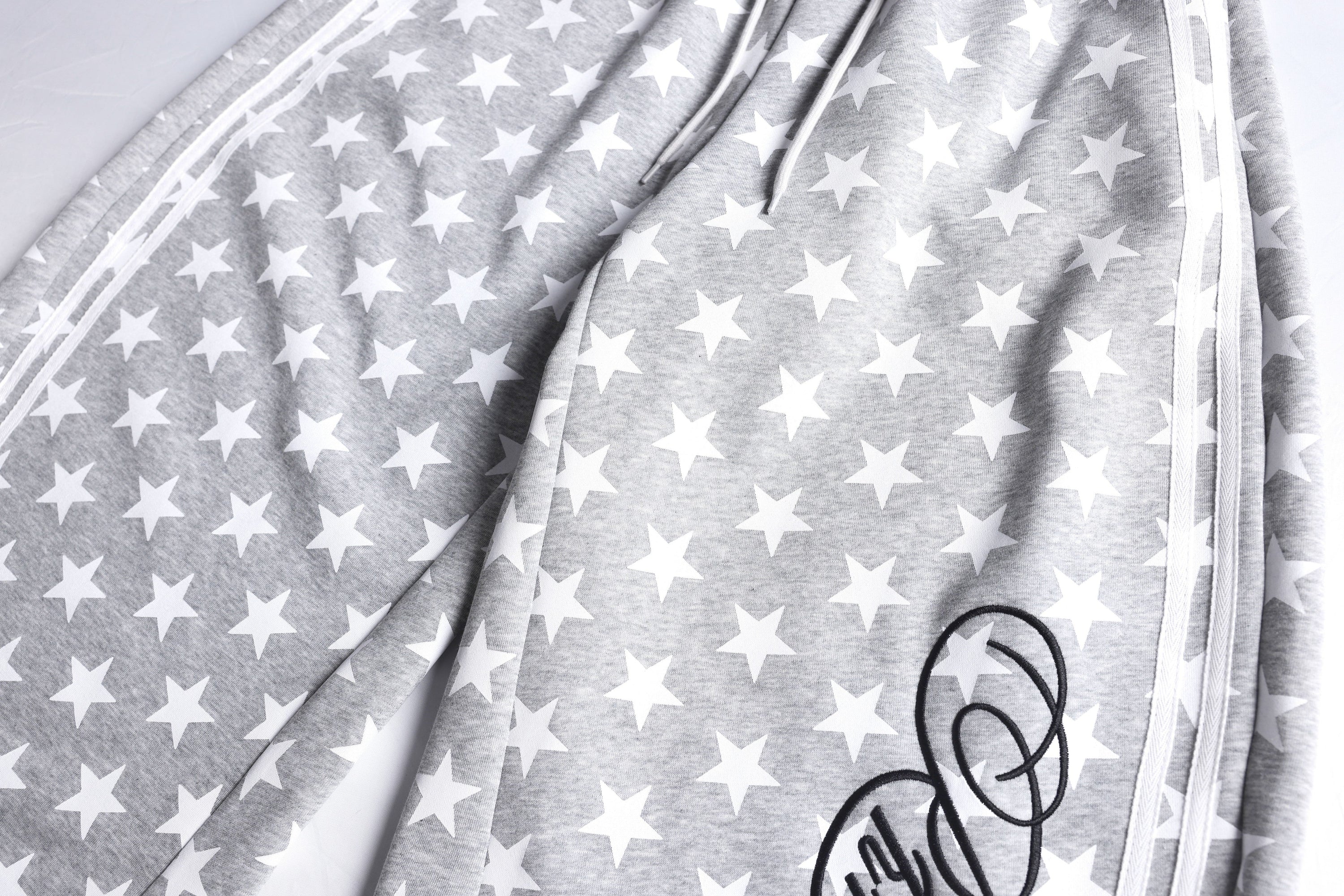 Omirad Star Print Wide-Leg Sweatpants | Y2K Streetwear