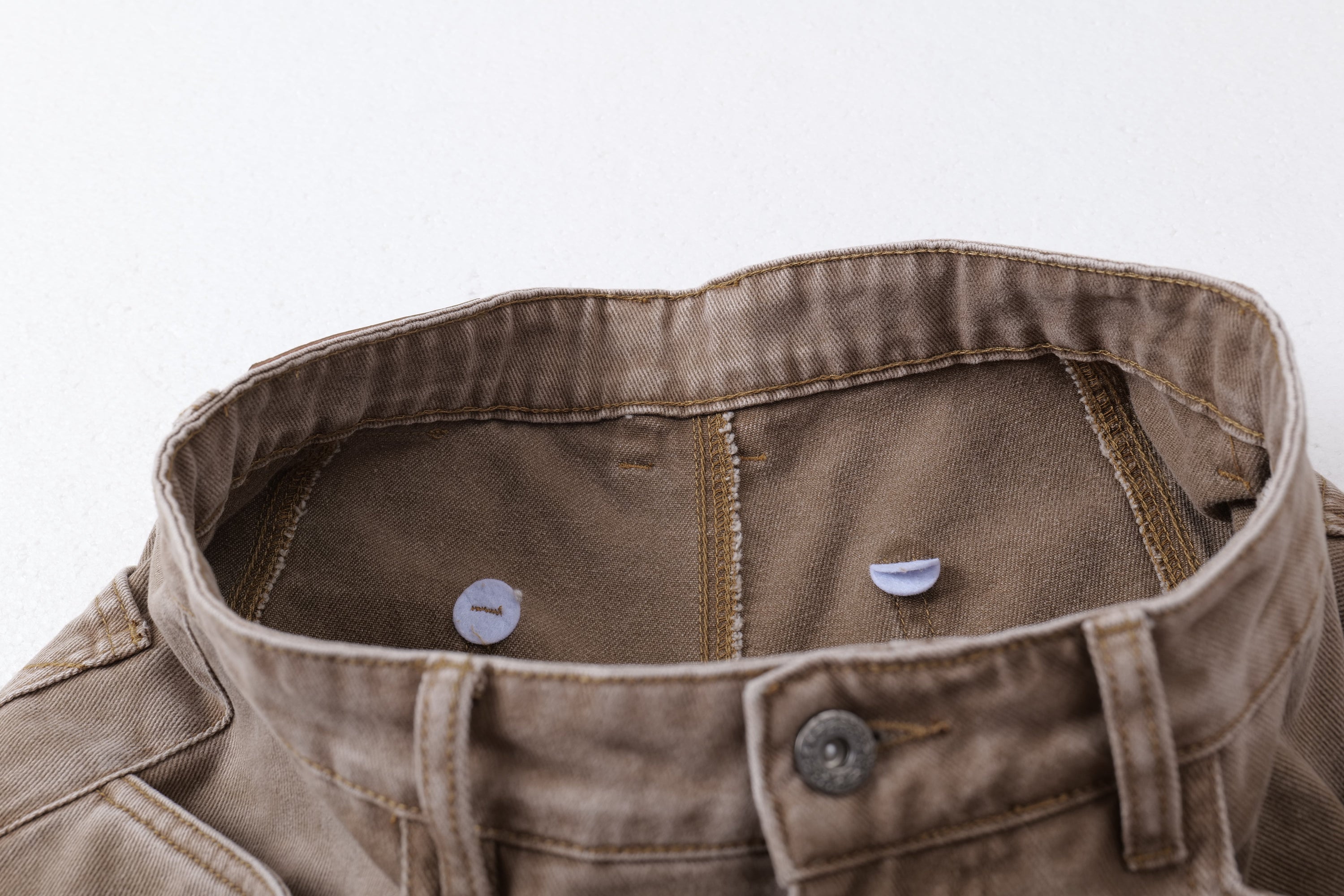 Curved-Panel Balloon Wide-Leg Jeans | Sculpted Streetwear Denim