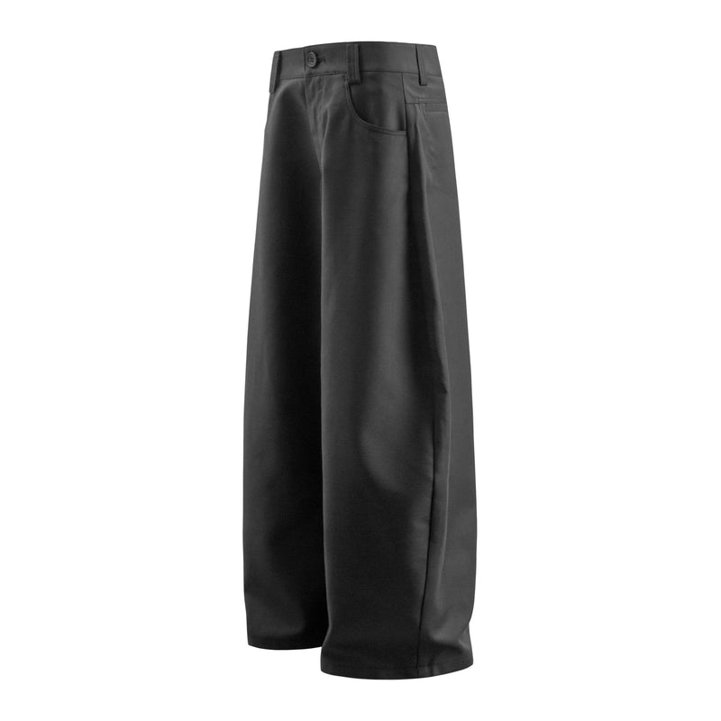Omirad Minimal Wide-Leg Tailored Pants | Clean Streetwear