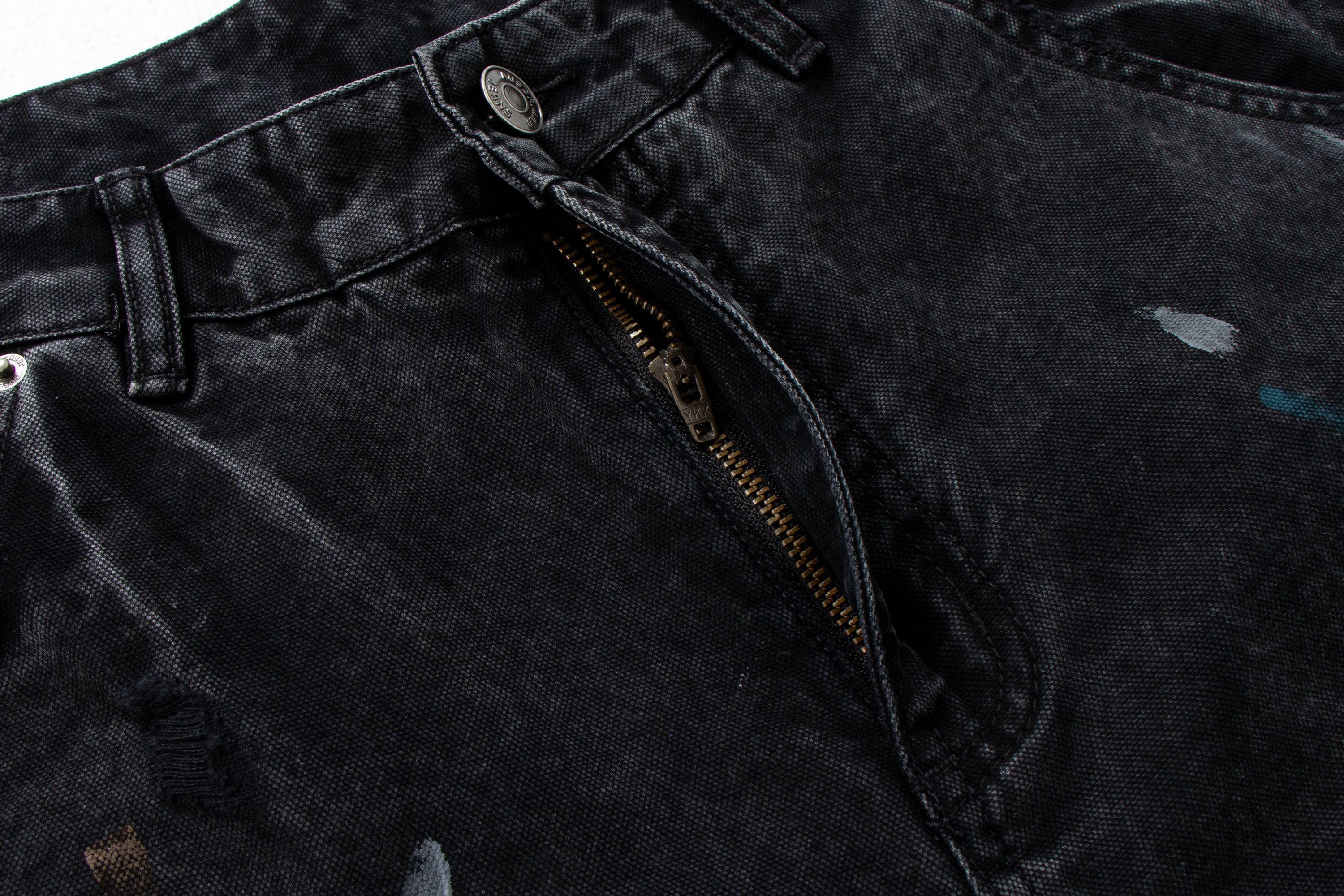 Omirad Distressed Painter Workwear Denim Pants | 100% Cotton