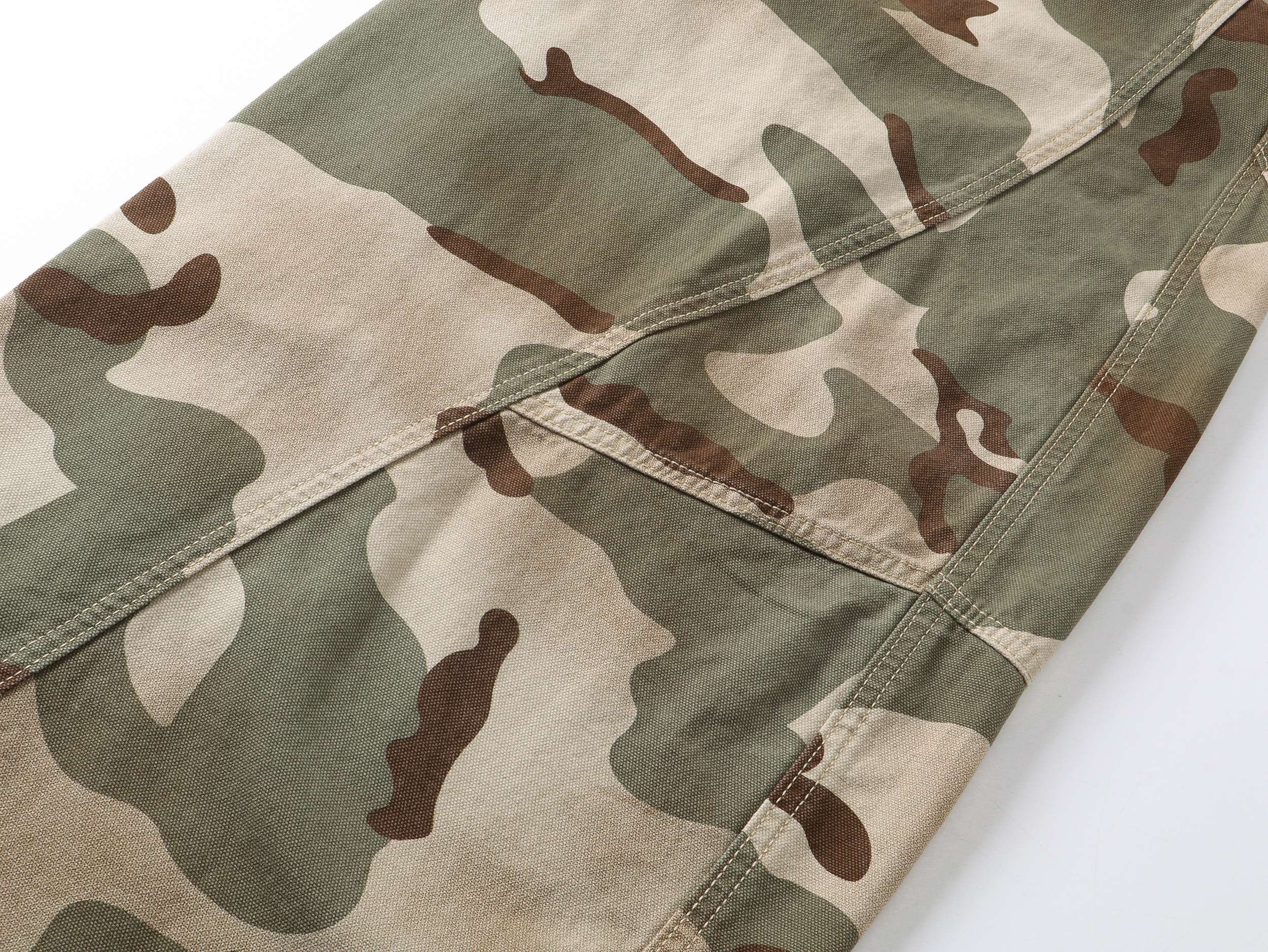 Urban Camo Wide-Leg Pants | Baggy Streetwear Trousers