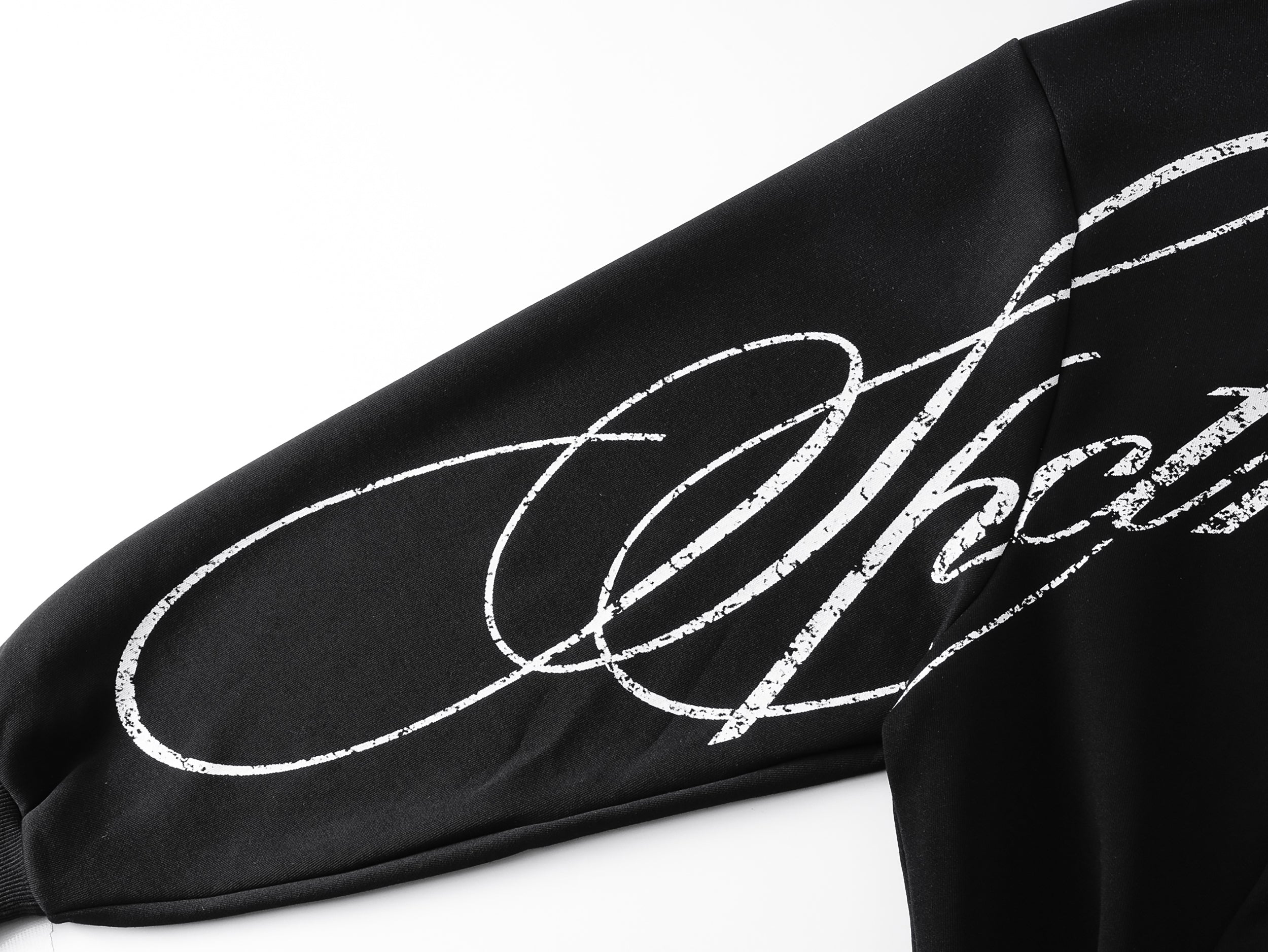 Omirad Full-Script Zip Hoodie | Oversized Streetwear Hoodie