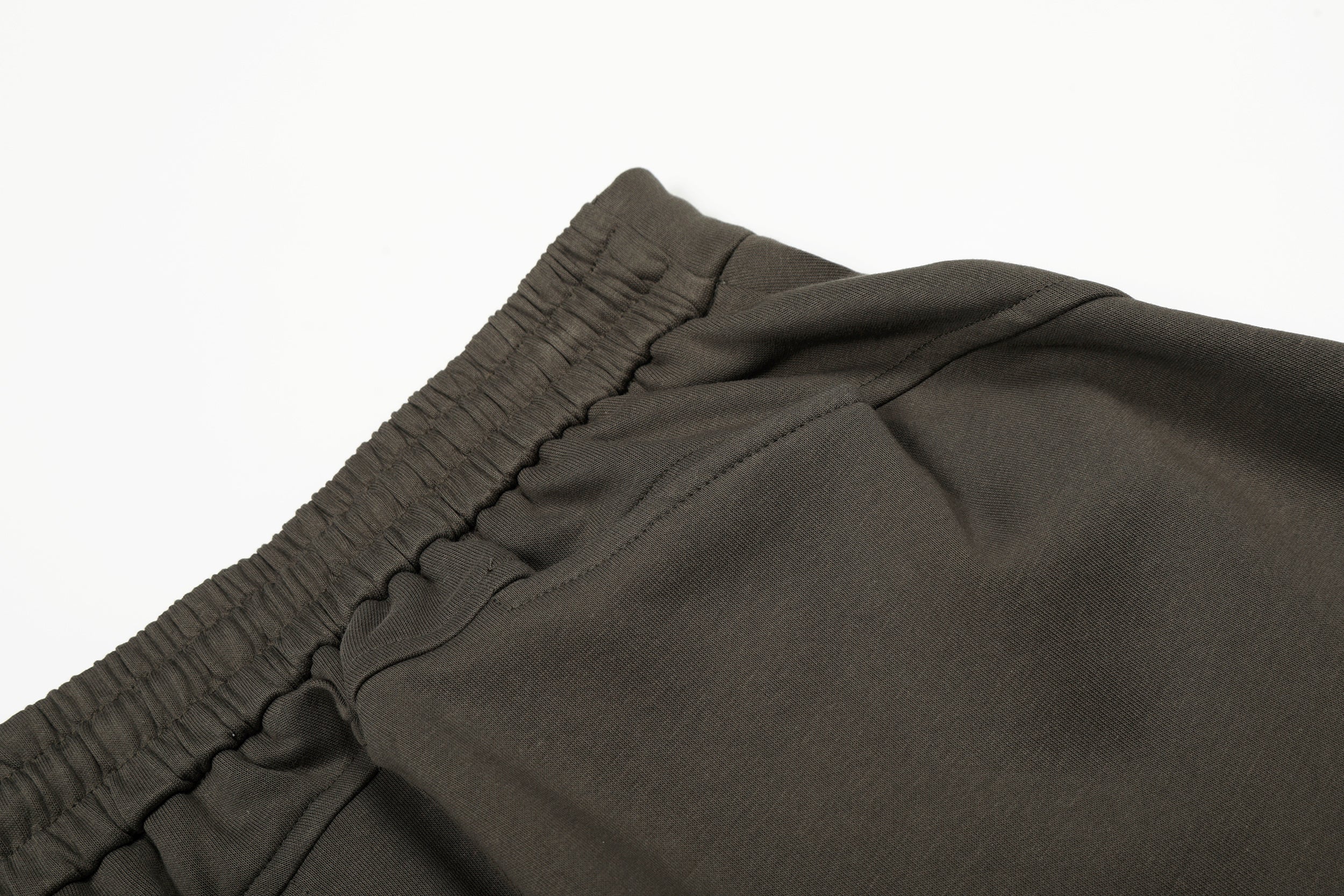 Omirad Essential Wide-Leg Relaxed Knit Pants | Olive