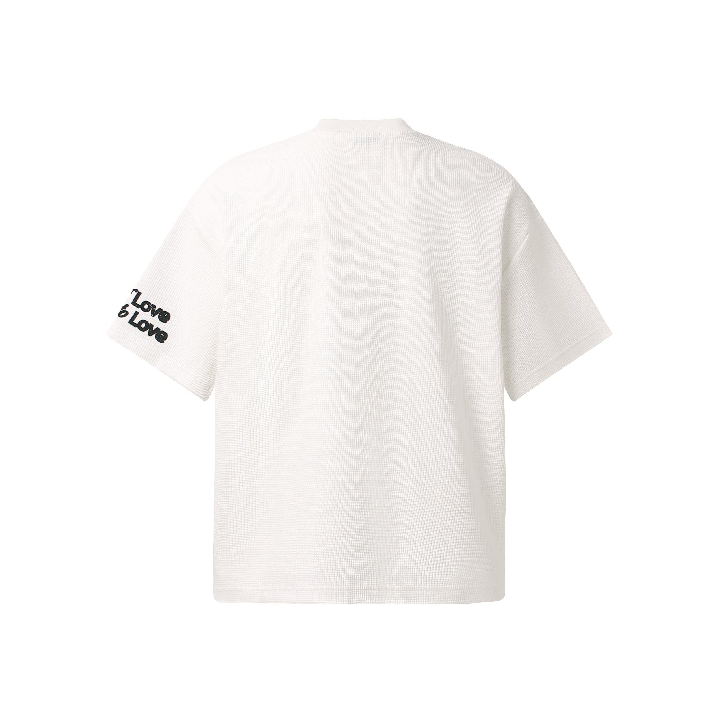 Omirad Made of Love Distressed Heart Graphic Streetwear Tee