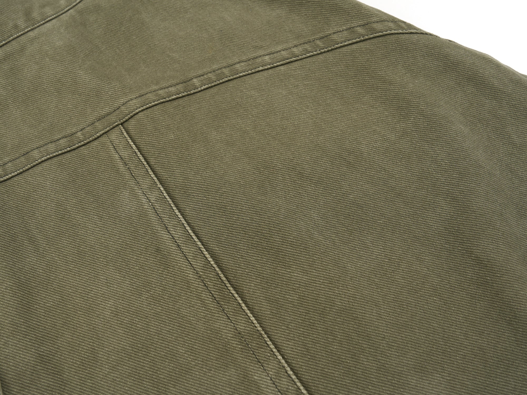 Curved-Cut Barrel Leg Pants | Heavyweight Cotton Trousers