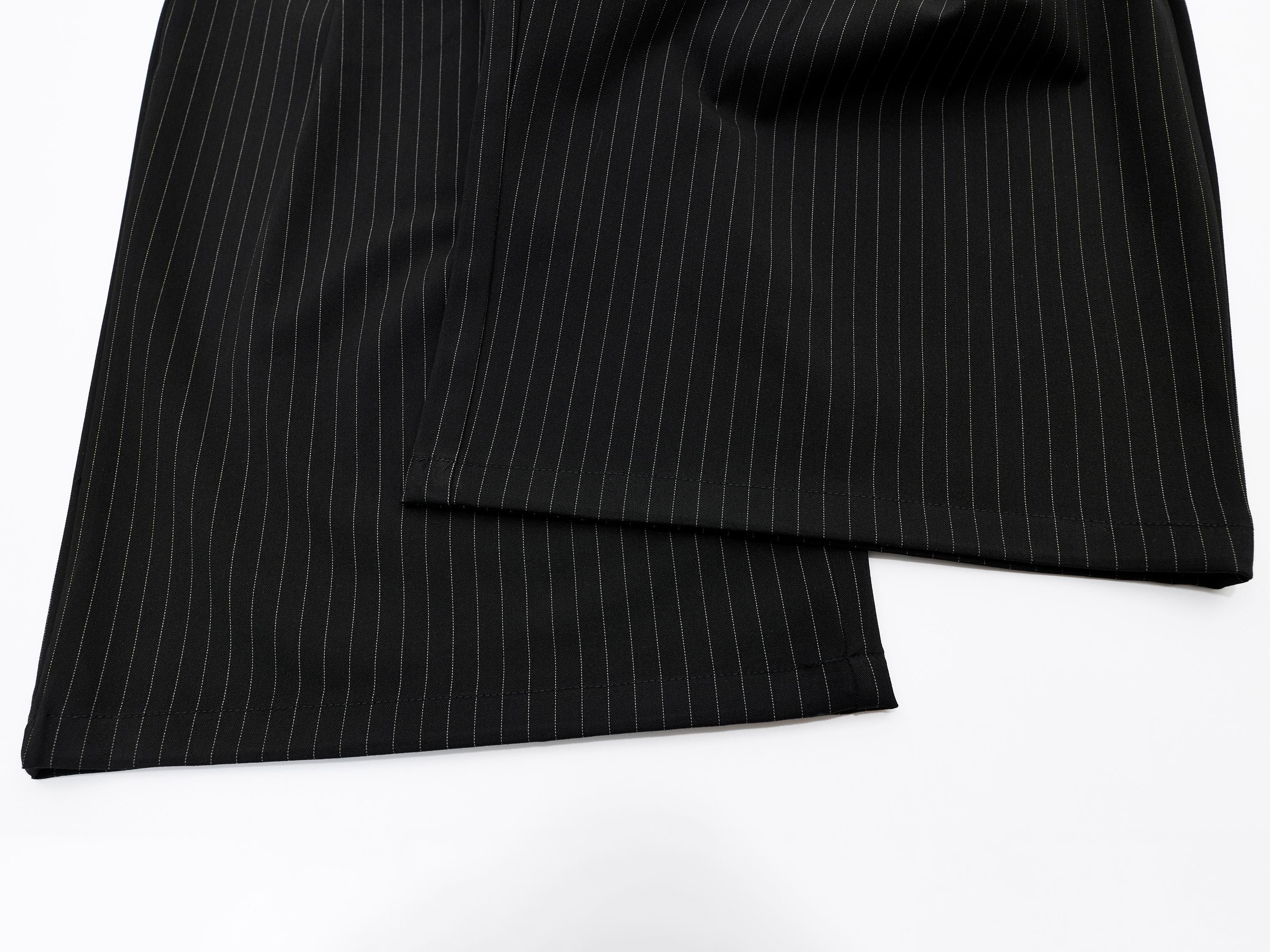 Omirad Pinstripe Wide-Leg Shorts | Oversized Tailored Streetwear