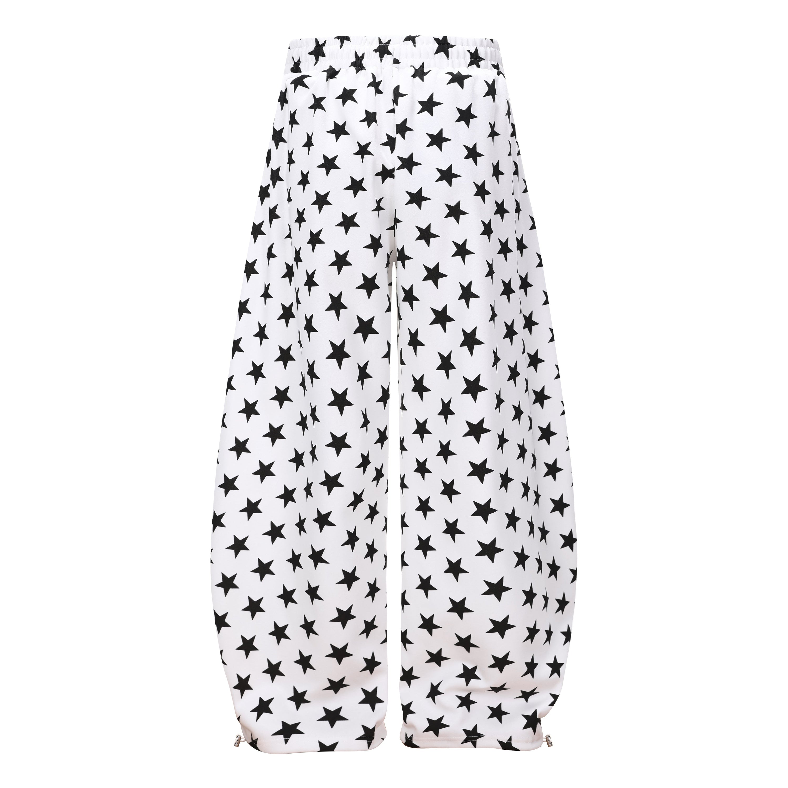 Omirad Star Print Wide-Leg Sweatpants | Y2K Streetwear