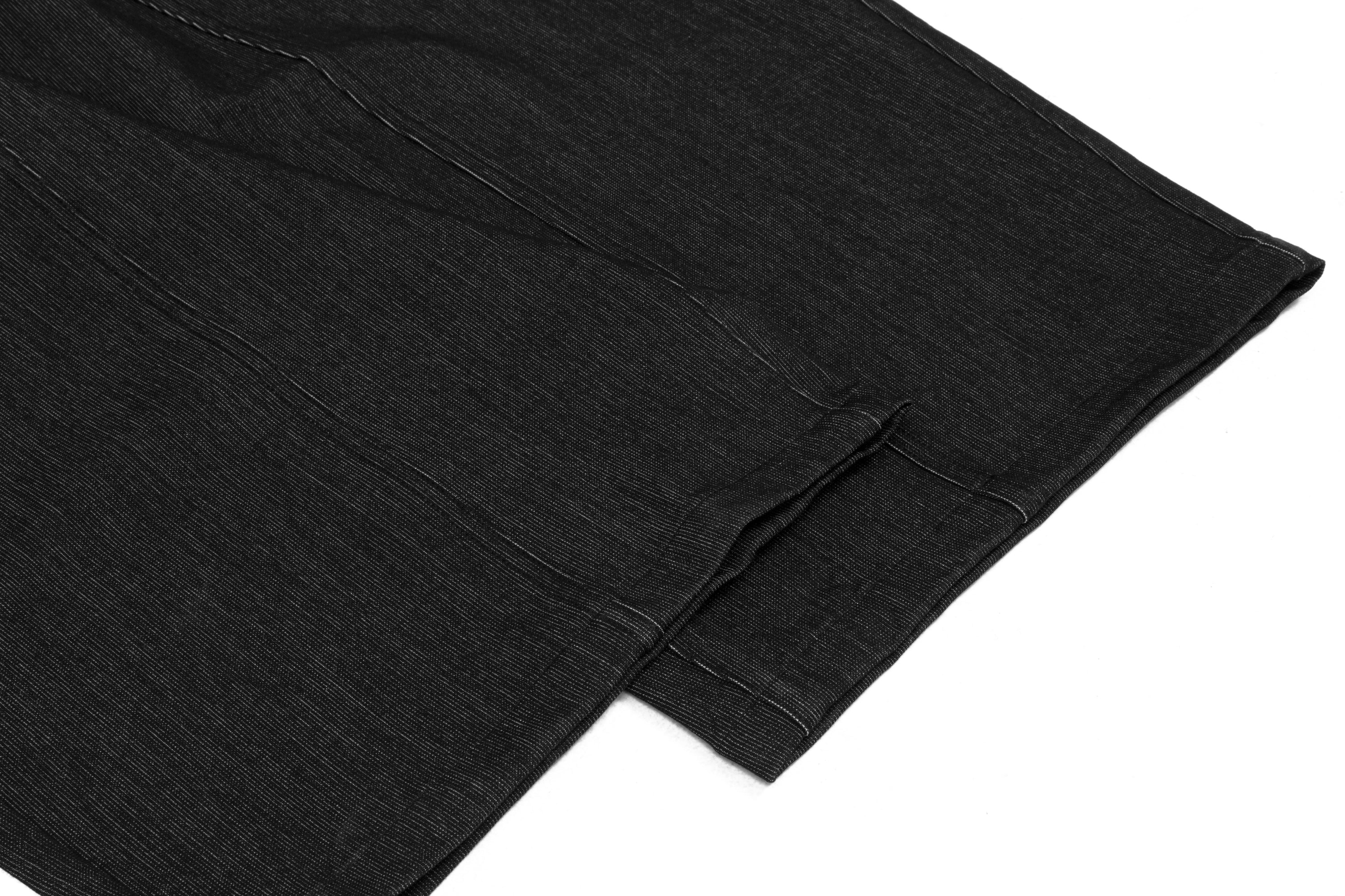 Omirad Utility Wide-Leg Denim Pants | Structured Streetwear