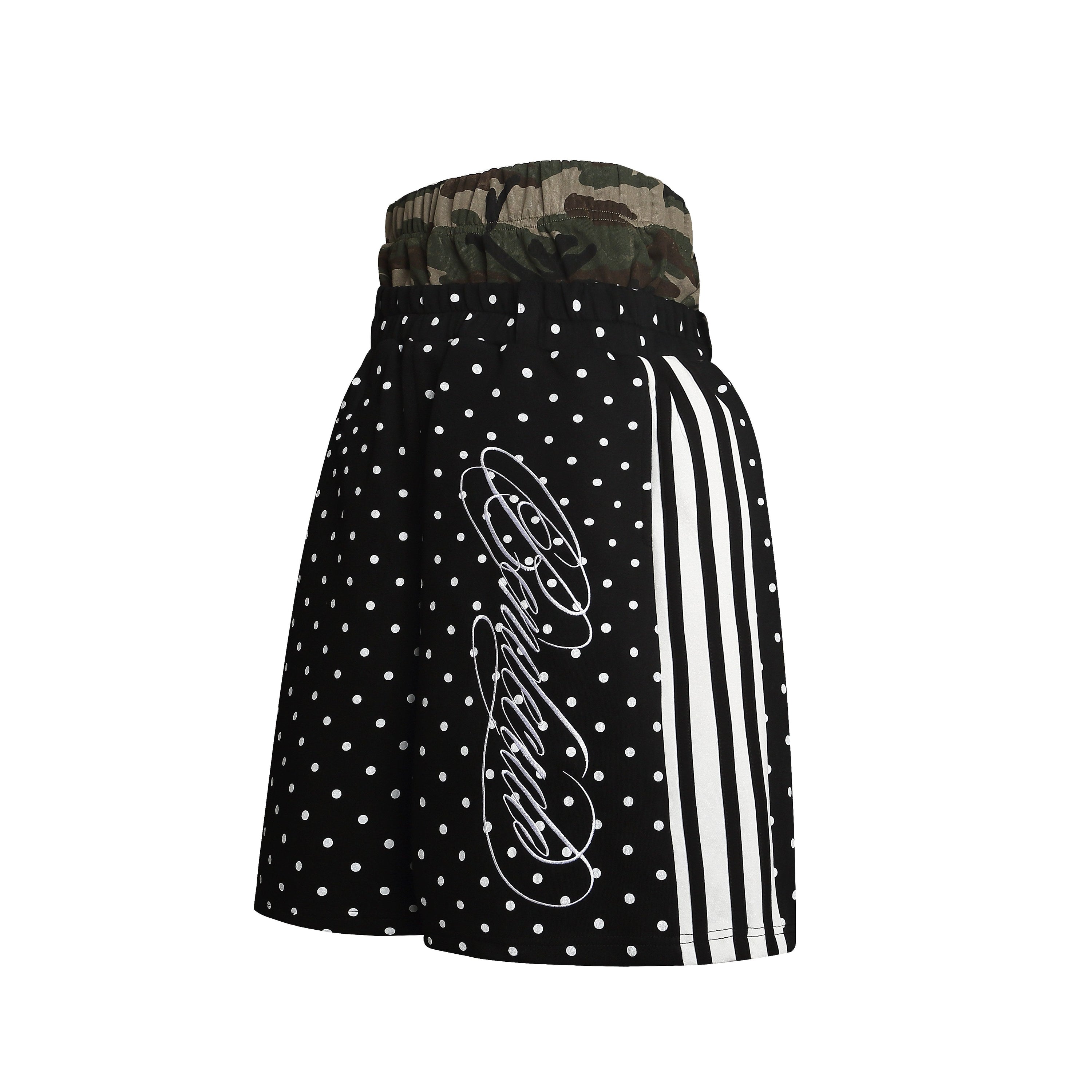 Omirad Polka Dot Camo Waist Shorts | Streetwear Shorts